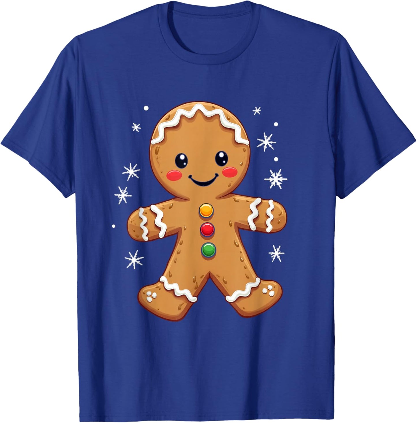 Gingerbread Character T-Shirt - T-Shirt | Royal