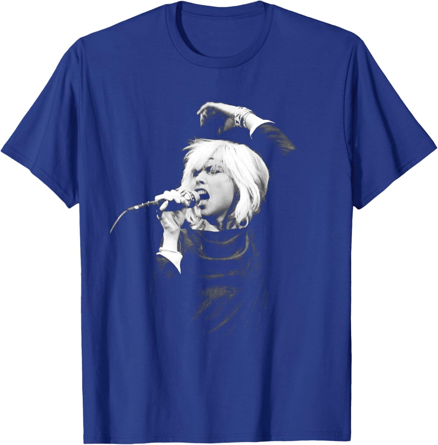 Debbie Harry Blondie Live By Simon Fowler T-Shirt - T-Shirt | Royal