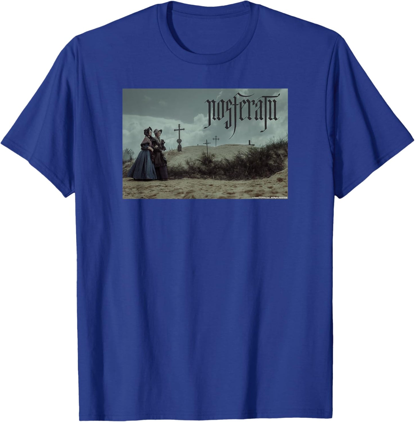 Nosferatu Graveyard Walk T-Shirt - T-Shirt | Royal