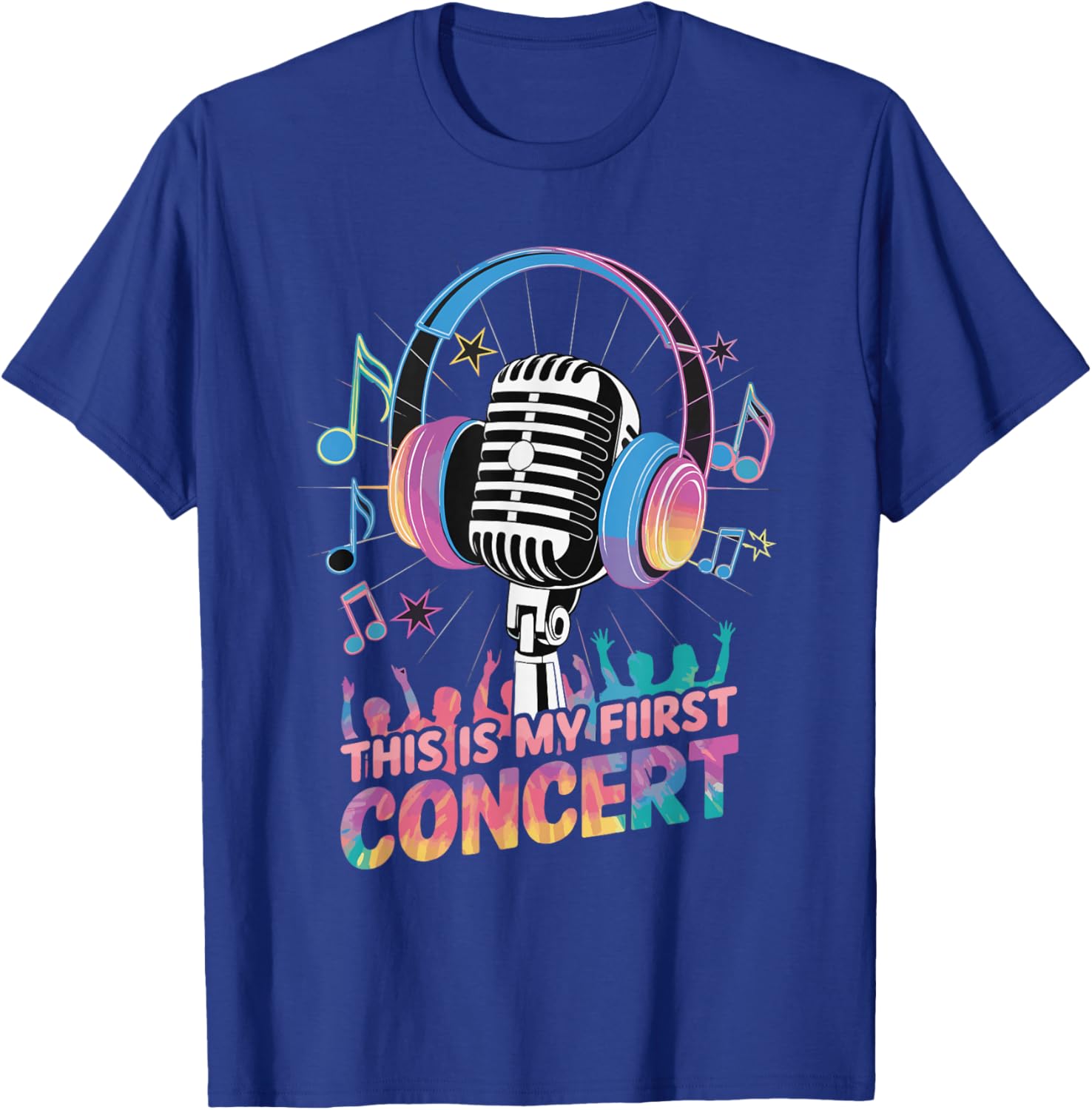 This Is My First Concert T-Shirt - T-Shirt | Royal