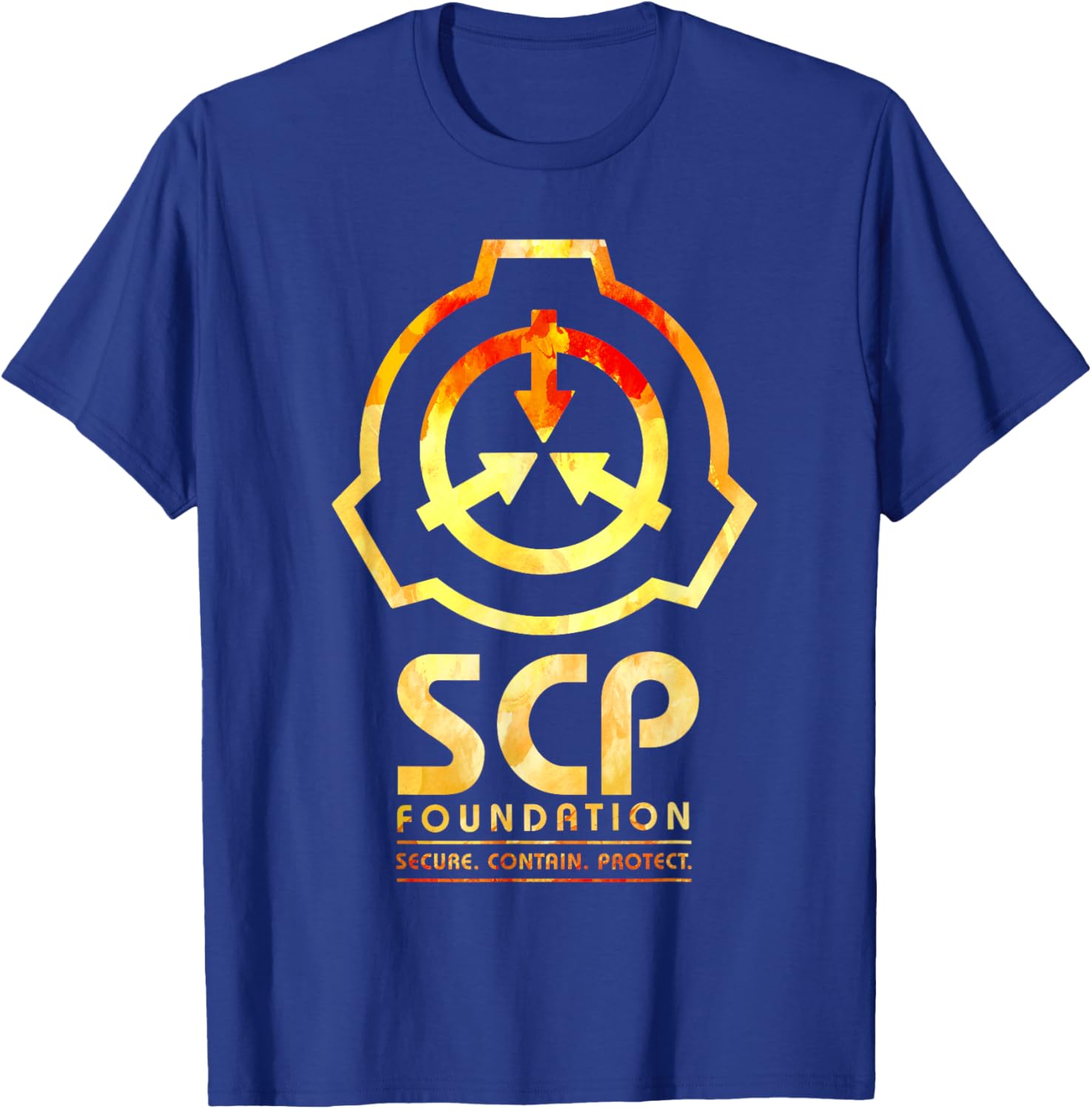 SCP Foundation | Secure Contain Protect | Paranormal SCP T-Shirt - T-Shirt | Royal