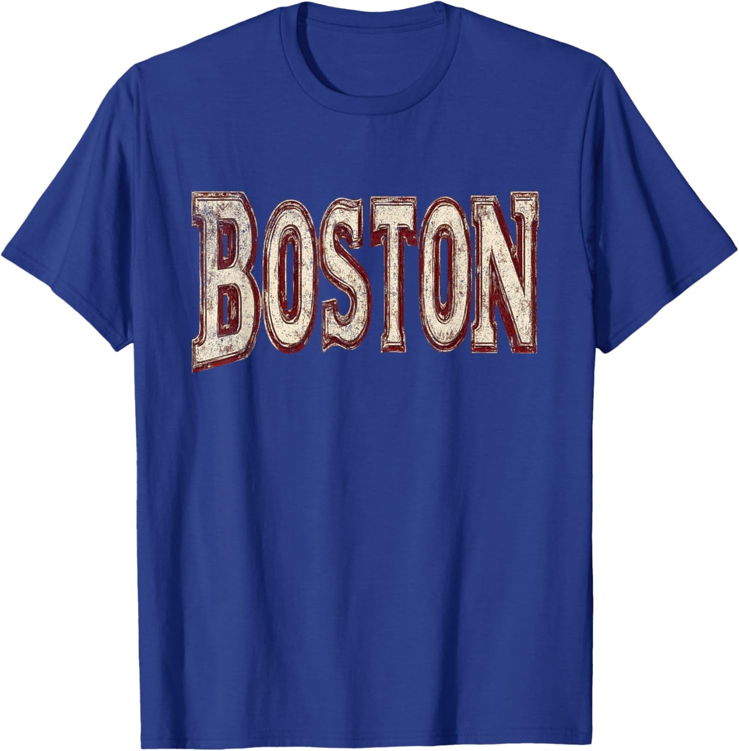 Boston Vintage Retro T-Shirt - T-Shirt | Royal