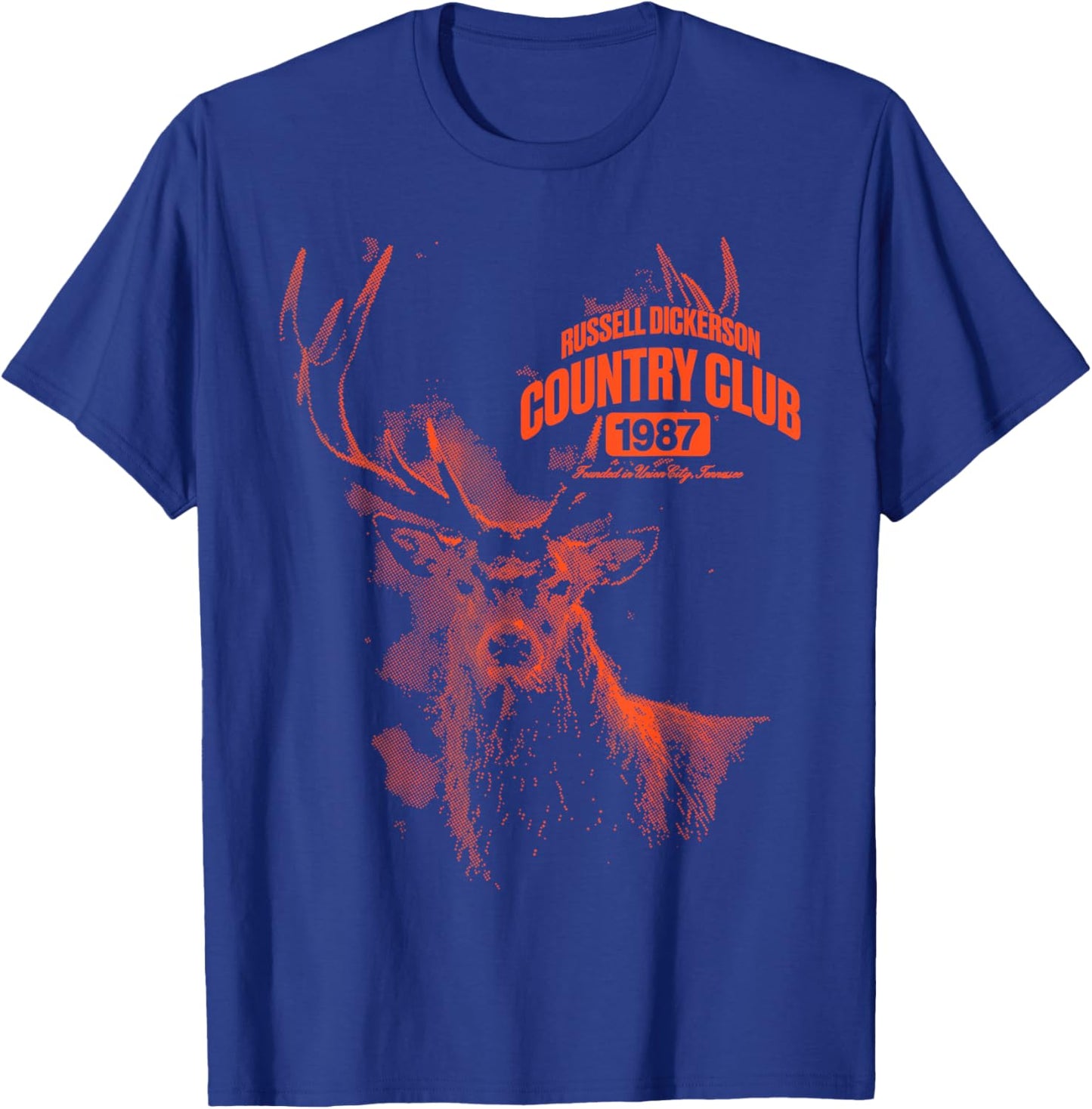 Russell Dickerson Country Club T-Shirt - T-Shirt | Royal