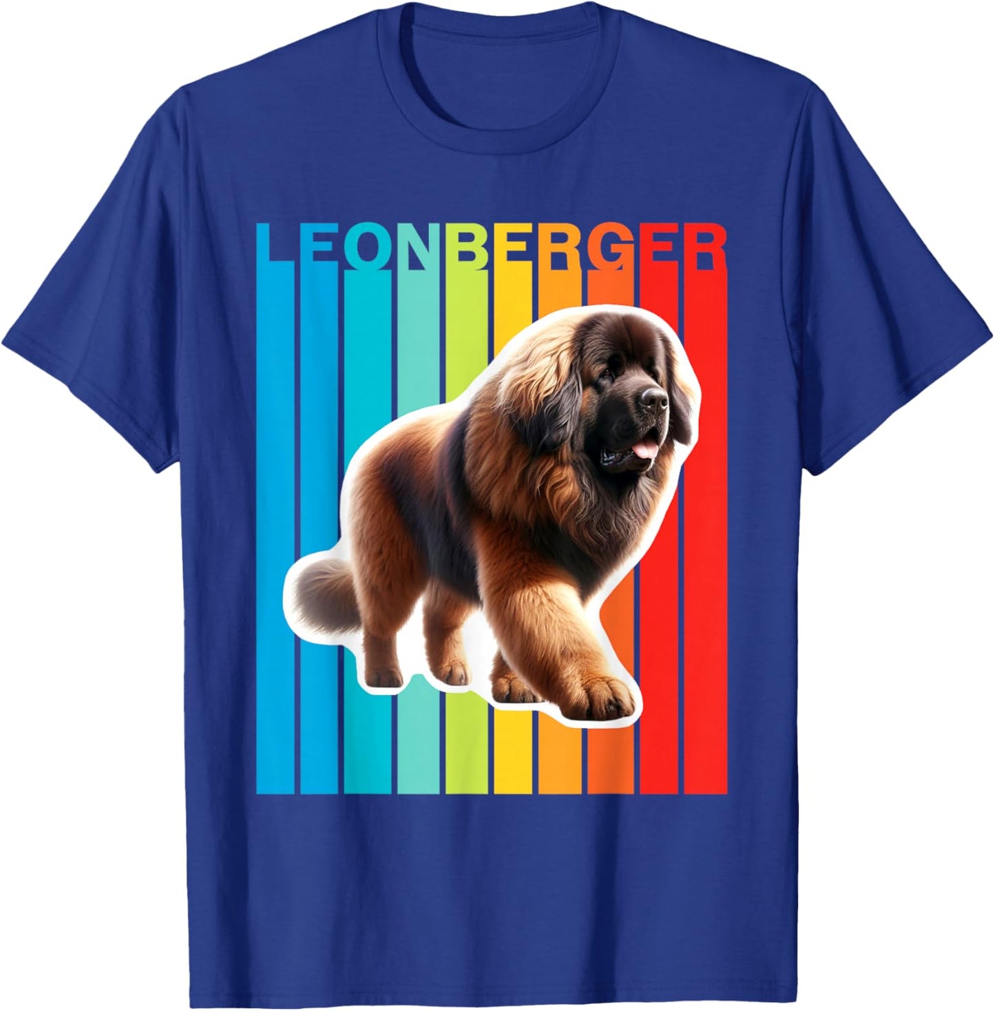 Colorful Leonberger T-Shirt - T-Shirt | Royal