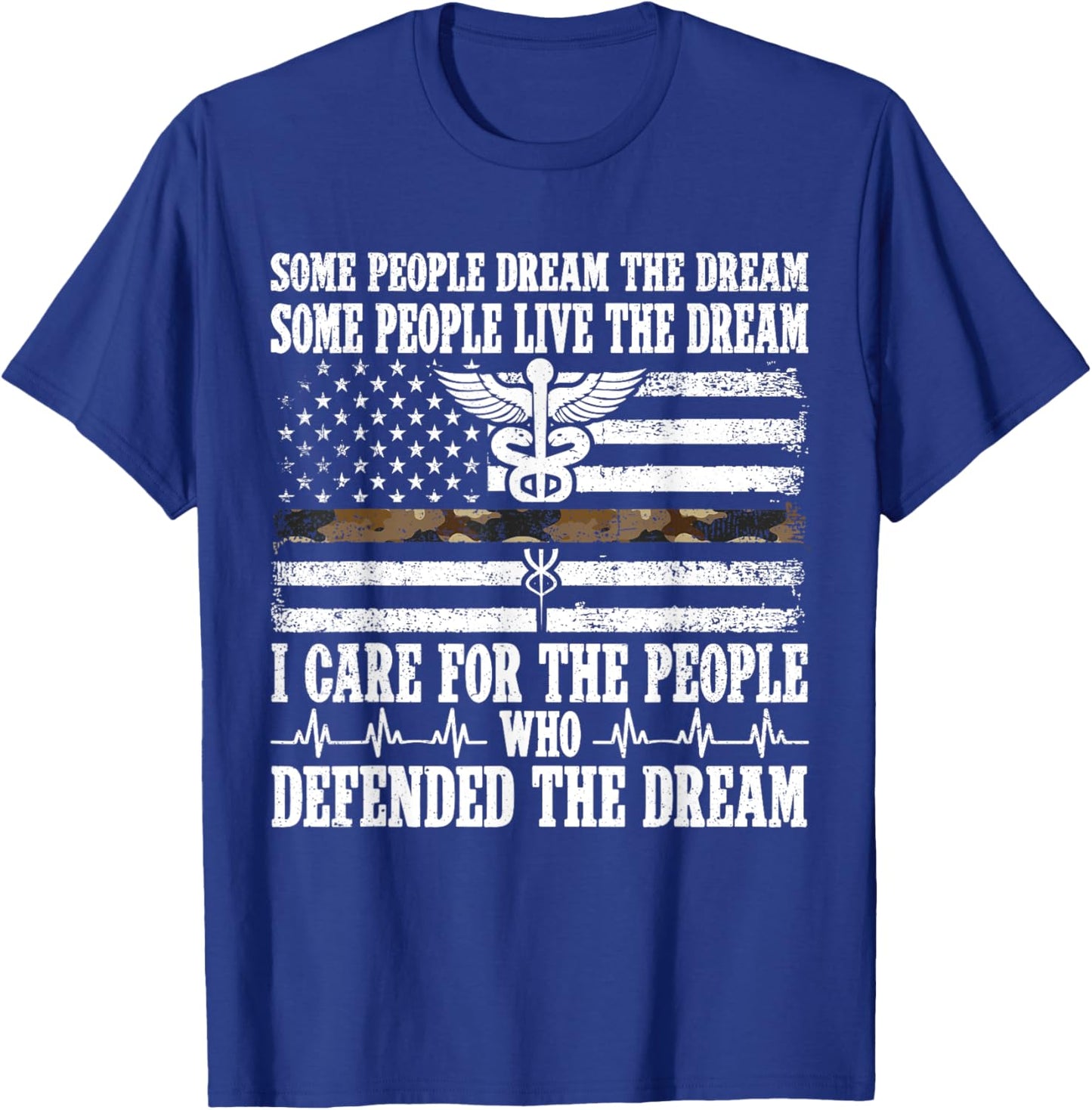 VA Nurse T-Shirt - T-Shirt | Royal
