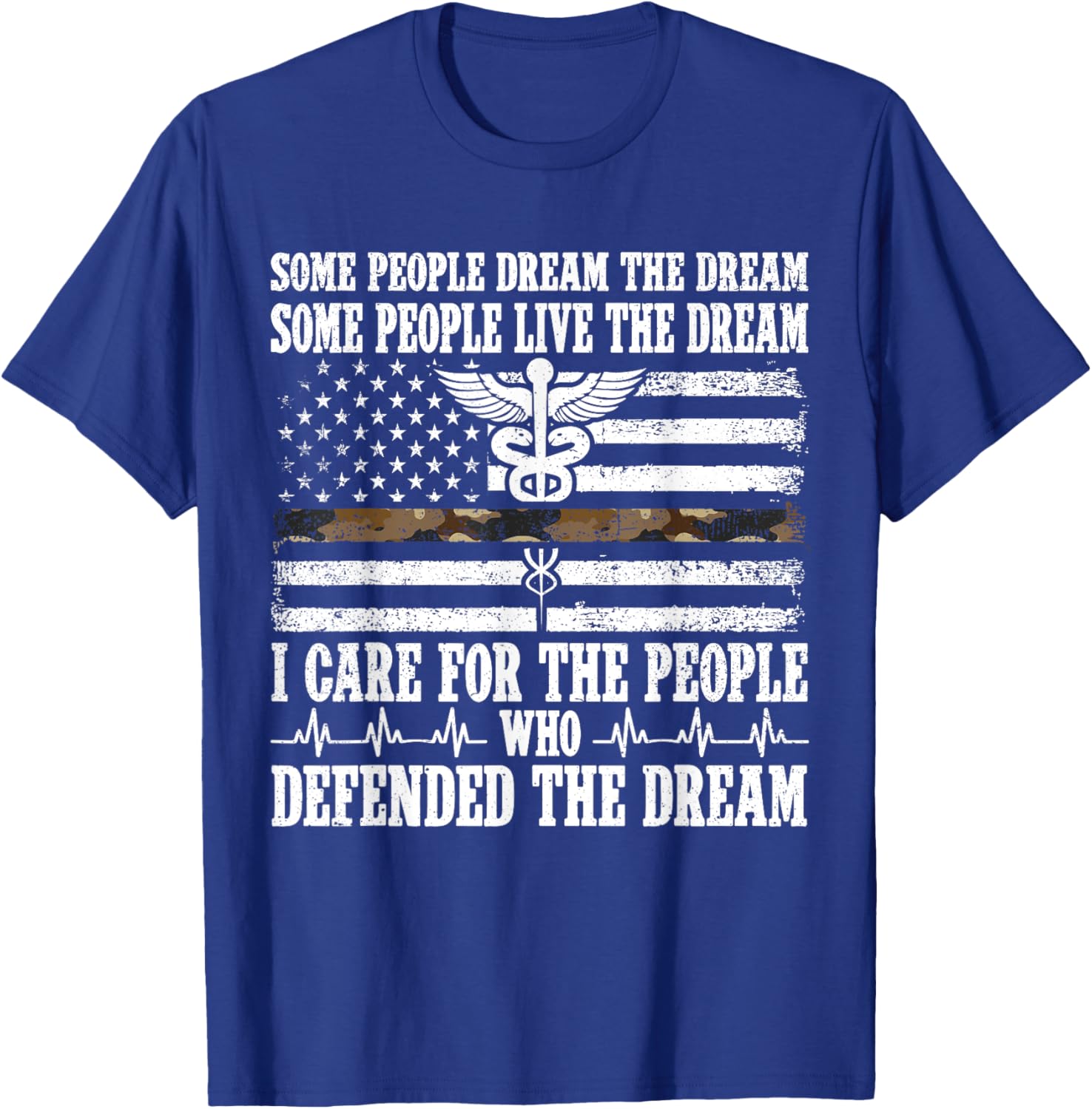 VA Nurse T-Shirt - T-Shirt | Royal