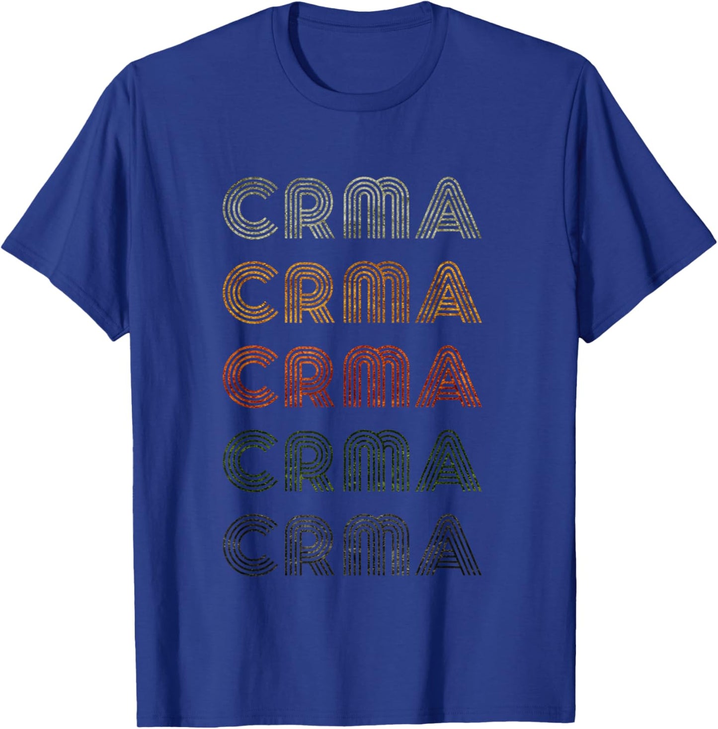 Love Heart Crma Grunge Vintage Style Black Crma T-Shirt - T-Shirt | Royal