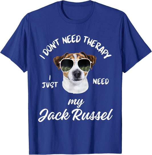 Jack Russel Dog Lover Design, I Just Need My Jack Russel T-Shirt - T-Shirt | Royal