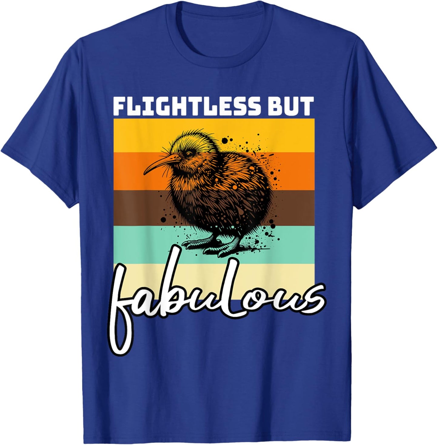 Funny Kiwi Bird T-Shirt - T-Shirt | Royal