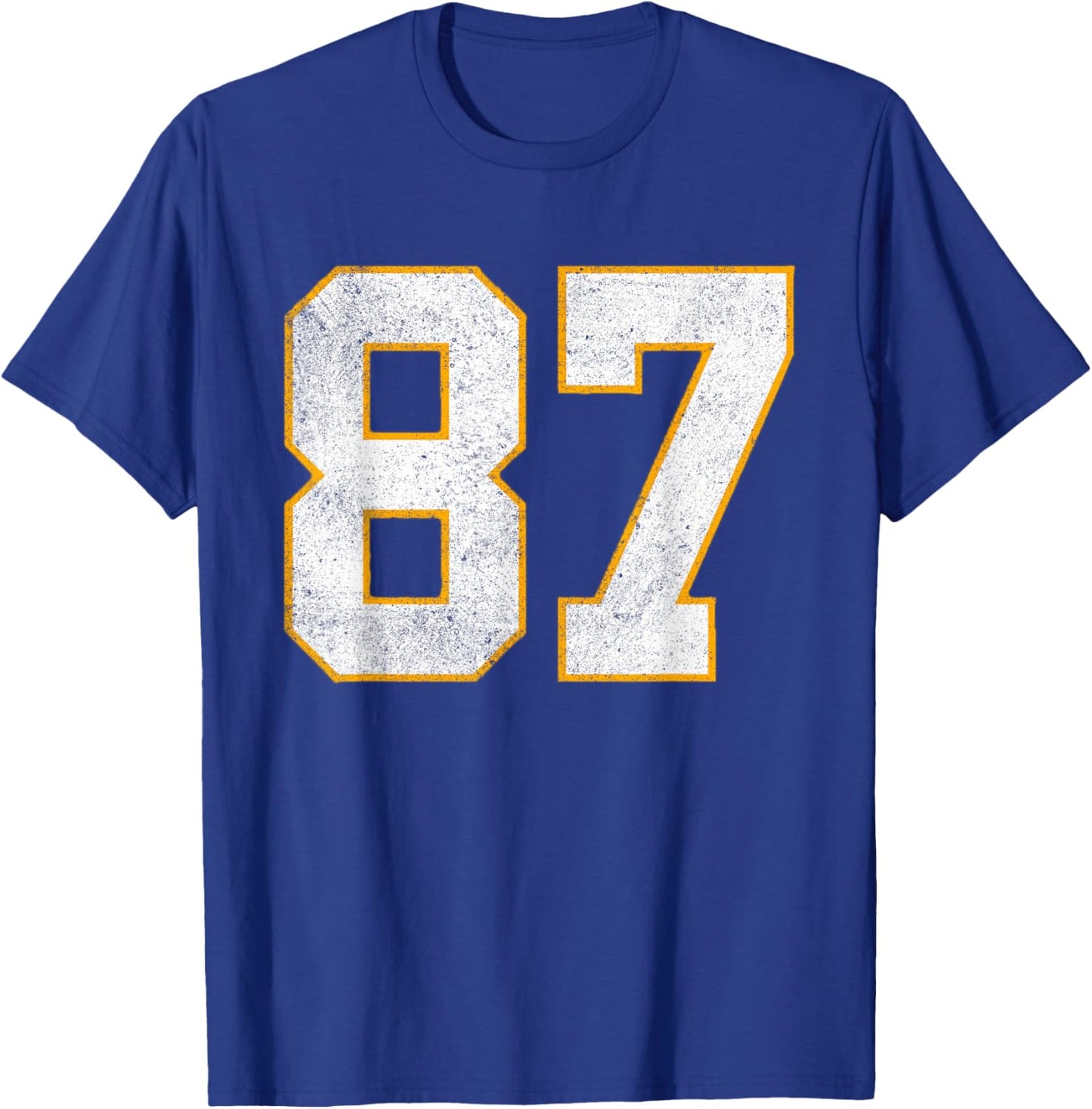 In My Number 87 Era Vintage Retro T-Shirt - T-Shirt | Royal