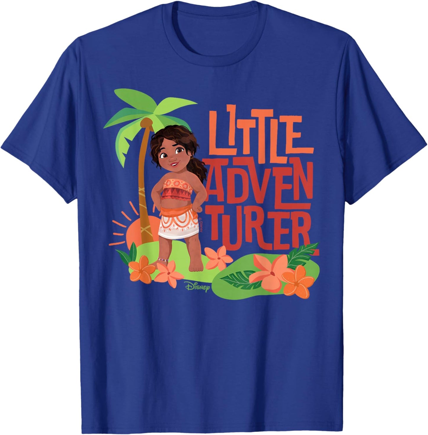 Moana 2 - Simea Little Adventurer T-Shirt - T-Shirt | Royal