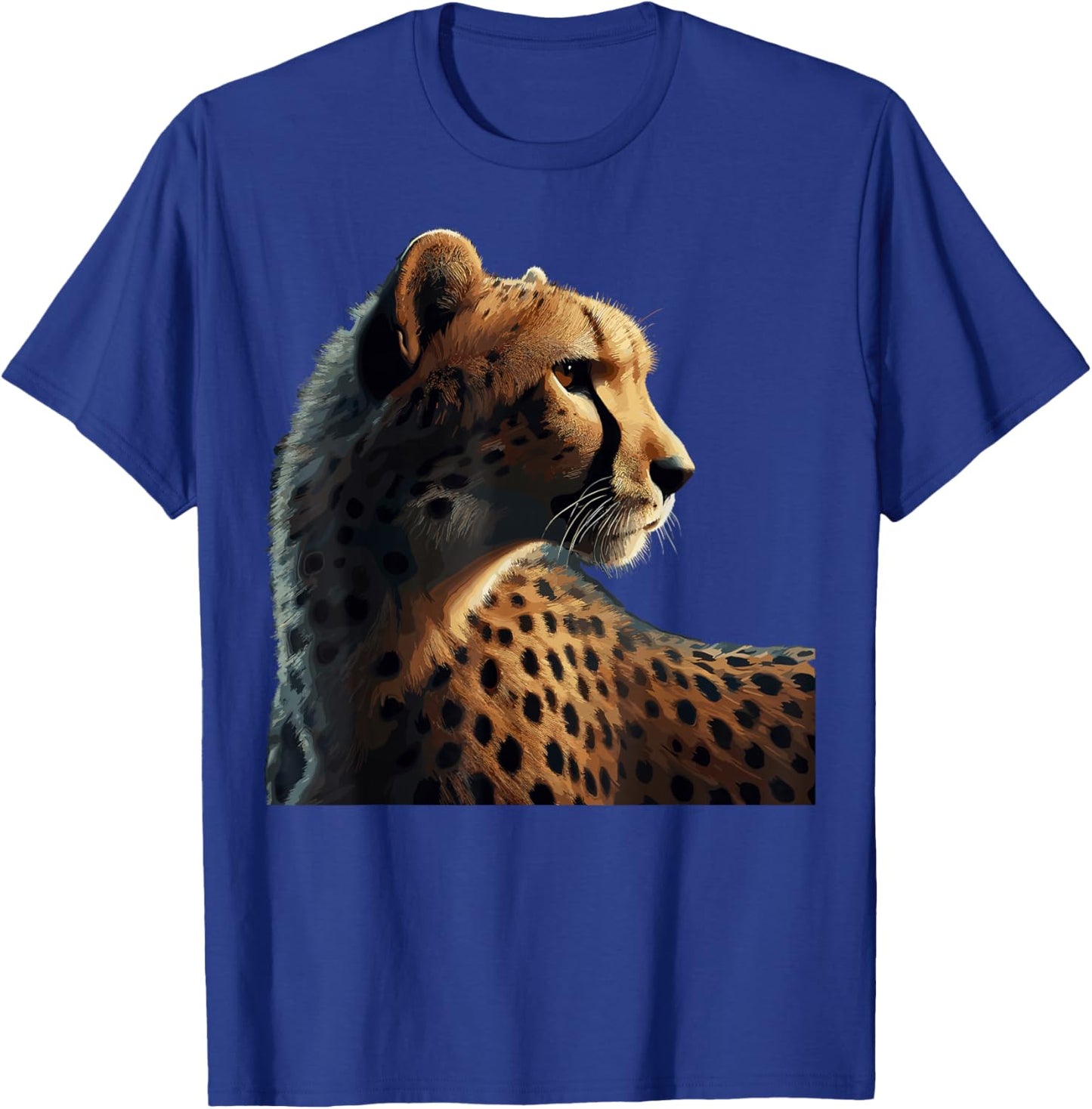 Leopard Cheetah Tiger Leopard Face Lion Cat T-Shirt - T-Shirt | Royal