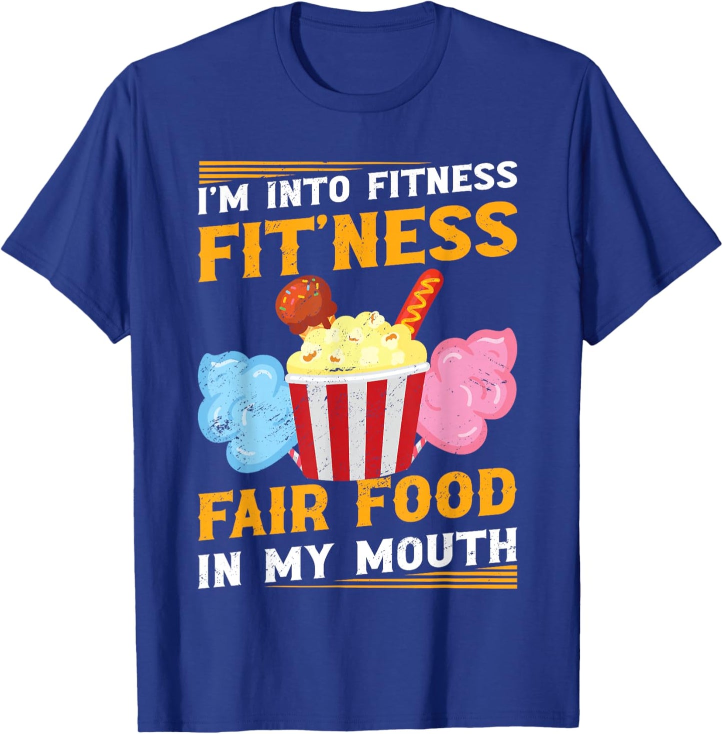 State Fair Funny Fair Week Fair Food Lover T-Shirt - T-Shirt | Royal