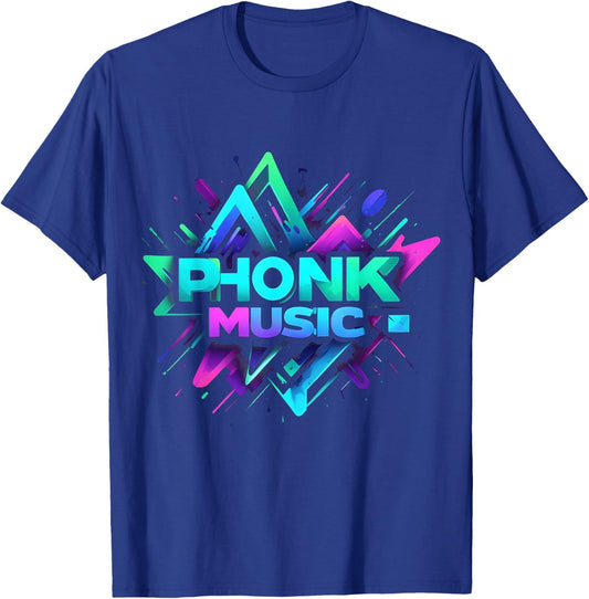 Phonk Music Black T-Shirt - T-Shirt | Royal