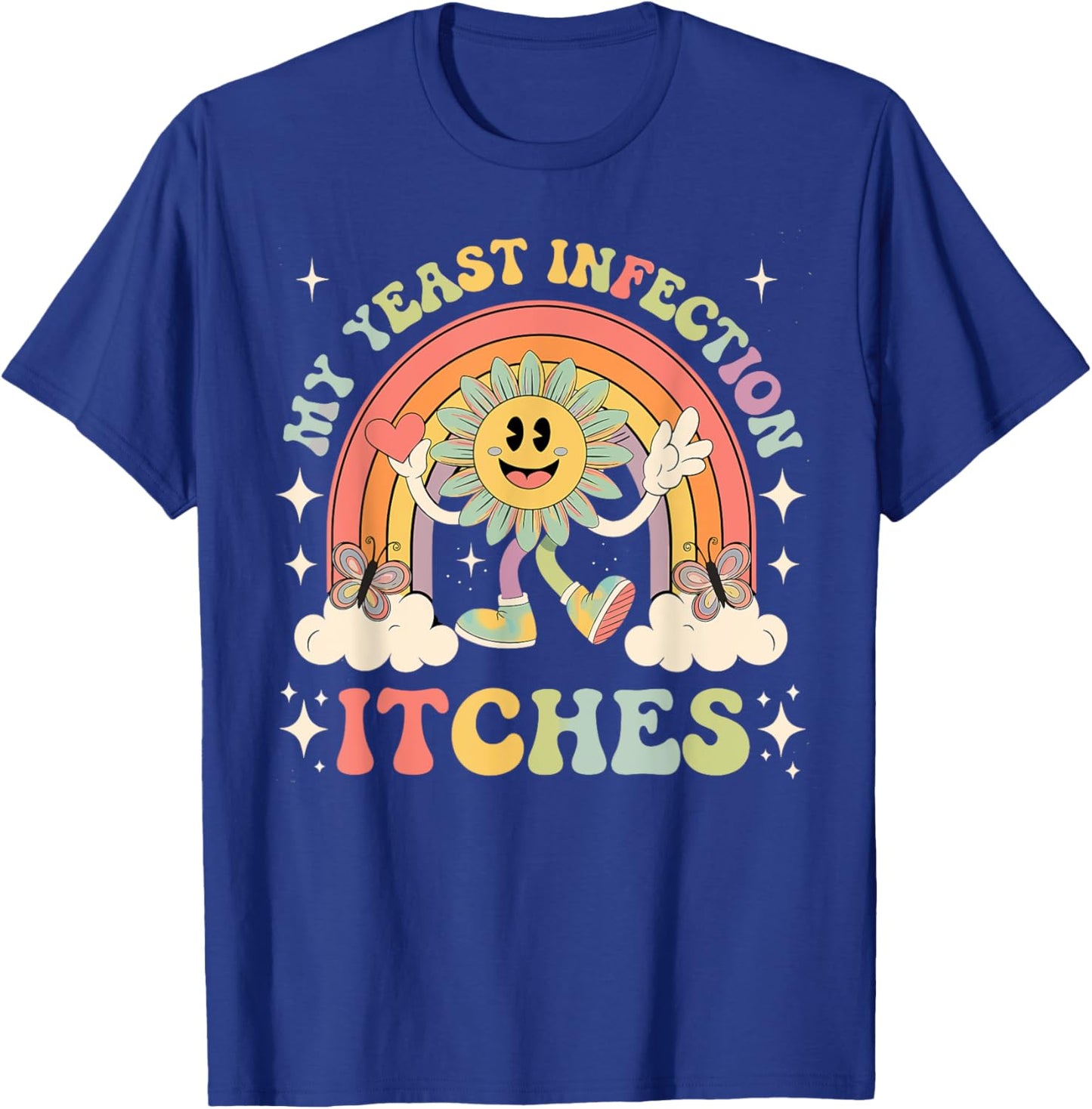 Offensive Designs Raunchy Weird T-Shirt - T-Shirt | Royal