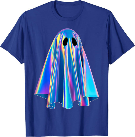 Retro Disco Ghost Halloween Parties Costume T-Shirt - T-Shirt | Royal