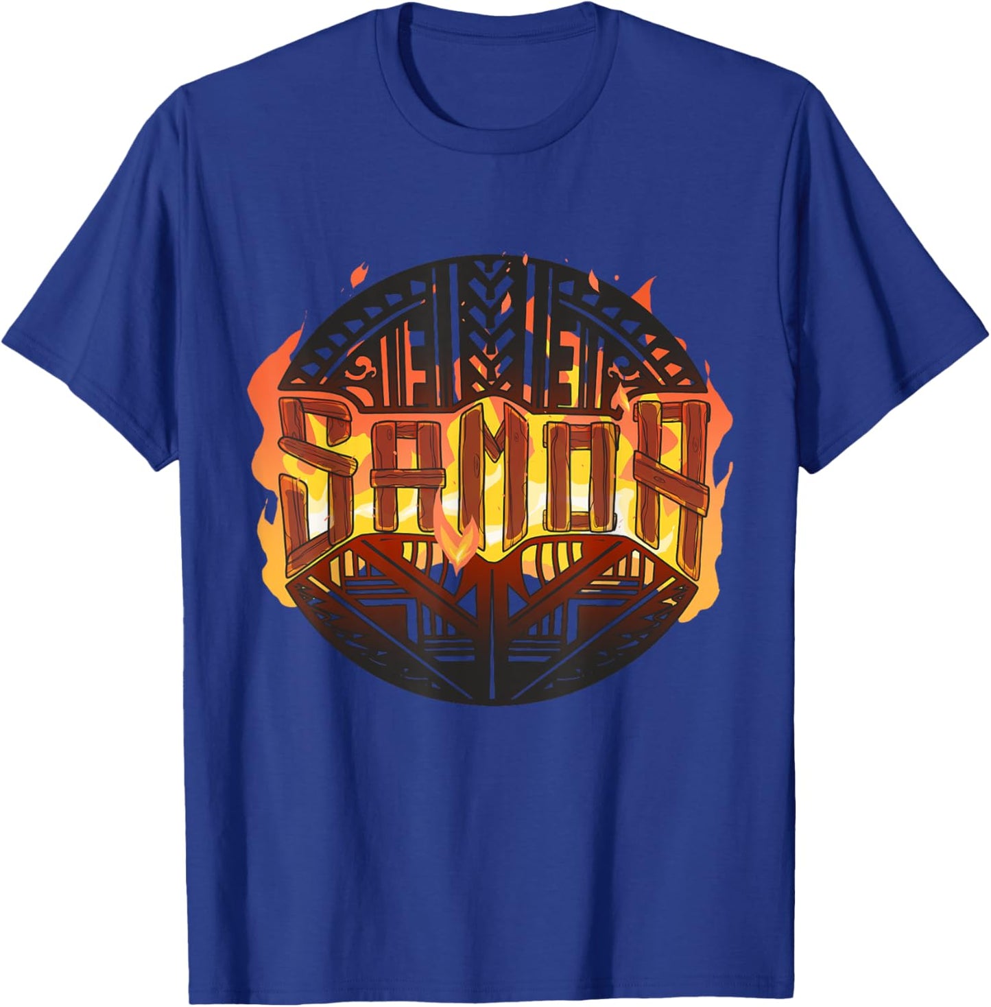 Samoa Family Pride Polynesian South Pacific Tatau Samoan T-Shirt - T-Shirt | Royal