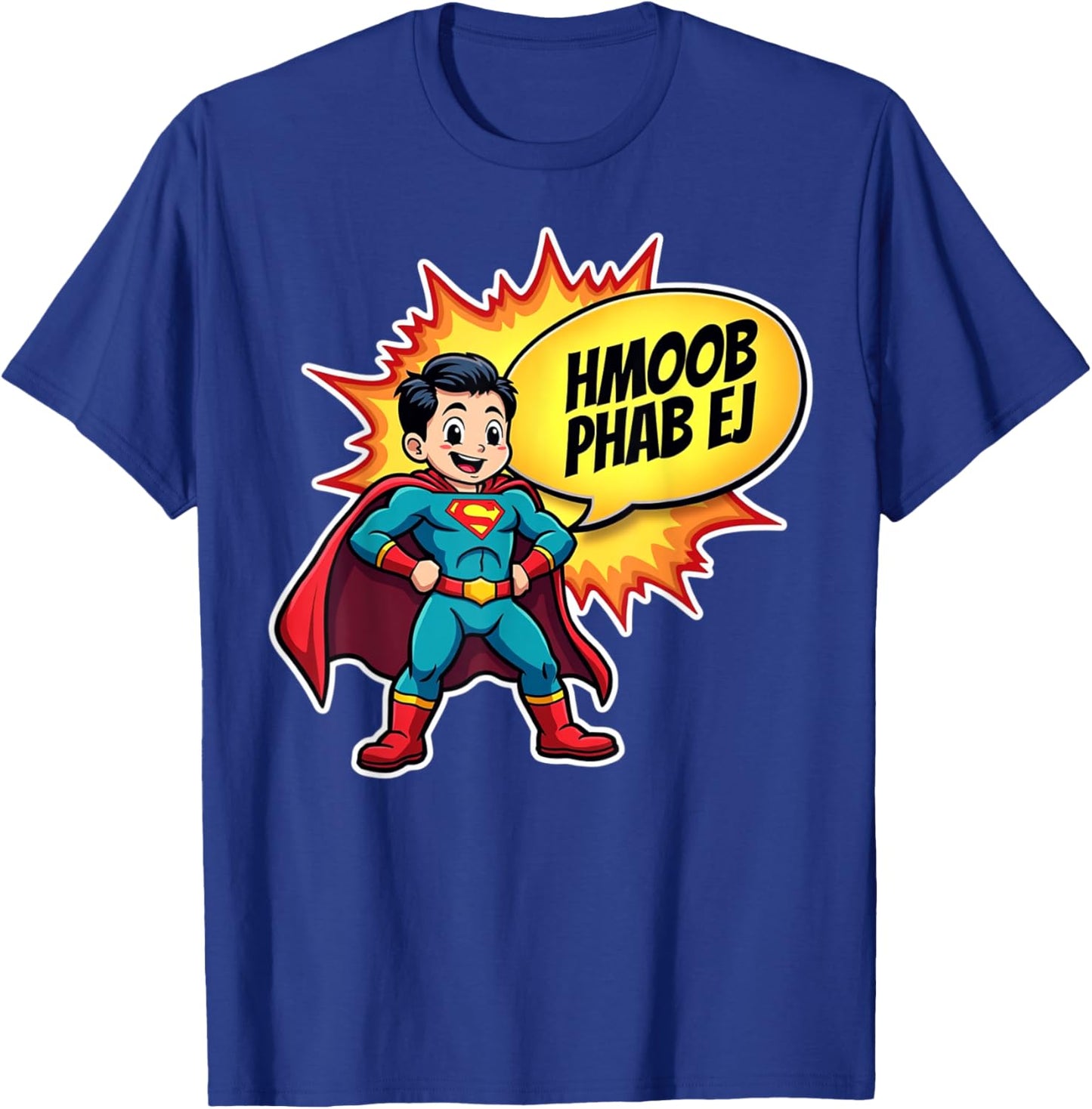 Hmong Phab Ej - Hmong Hero T-Shirt - T-Shirt | Royal