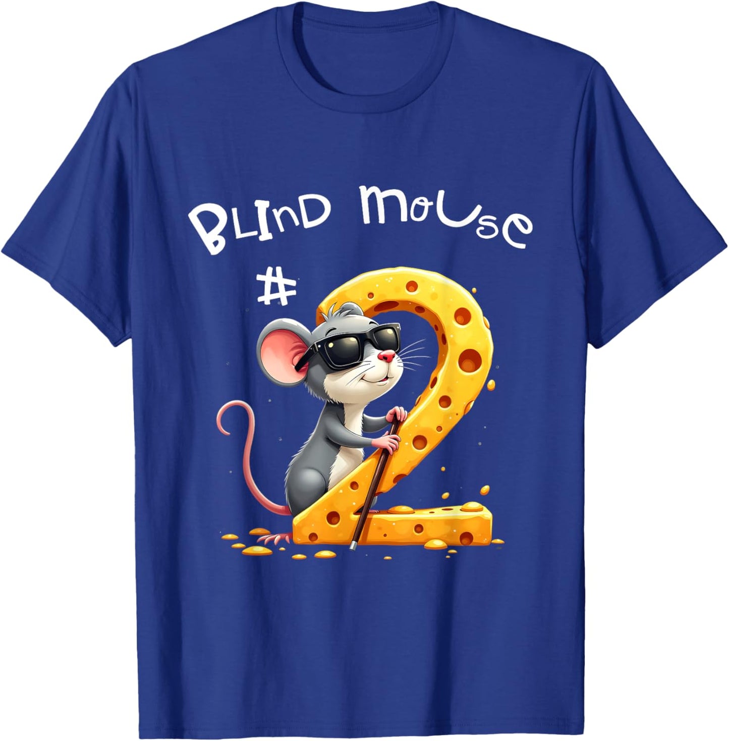 Three Blind Mice Matching Halloween Group Costume Mouse #1 T-Shirt - T-Shirt | Royal