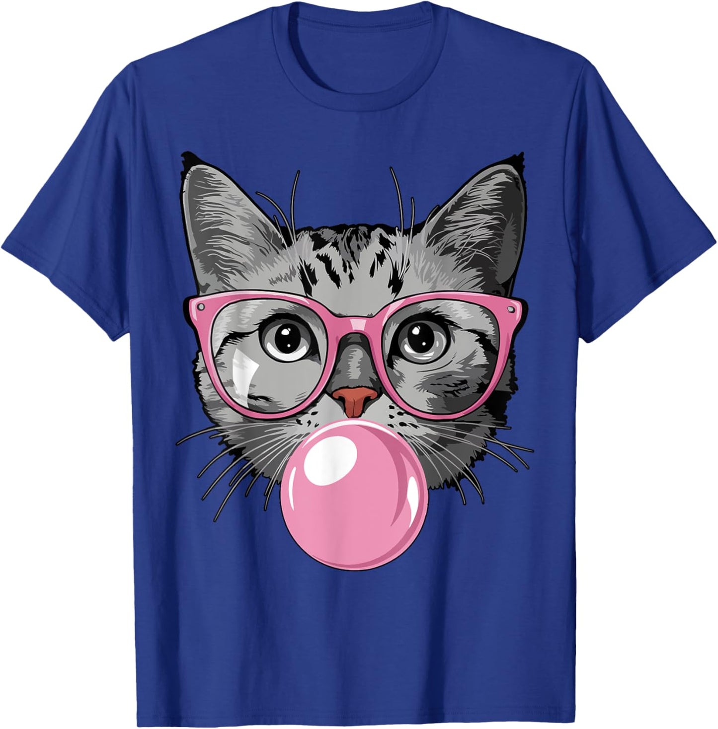 Cute Cat T Shirt Women Funny Cat Lovers T-Shirt - T-Shirt | Royal