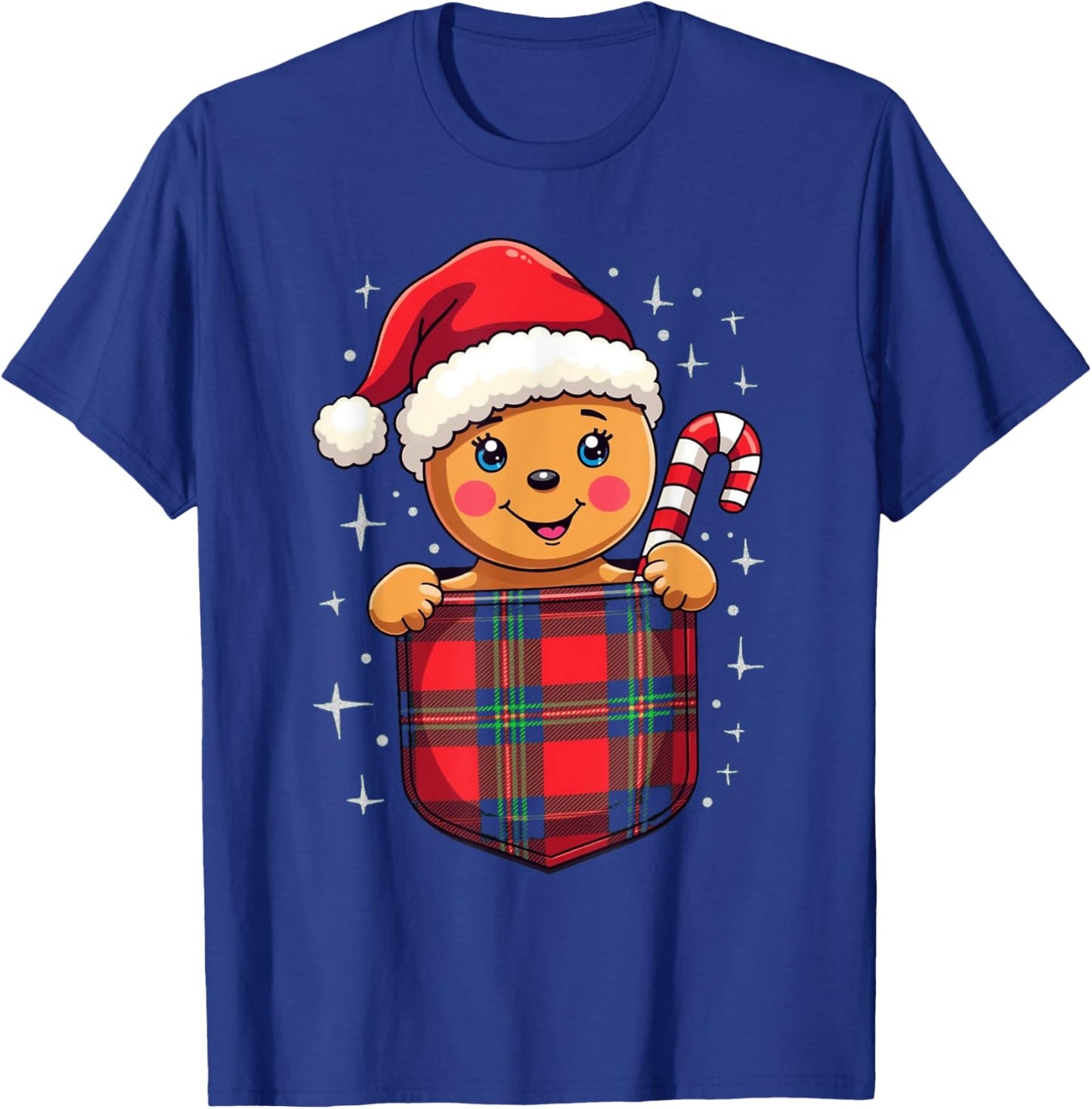 Christmas Gingerbread T-Shirt - T-Shirt | Royal