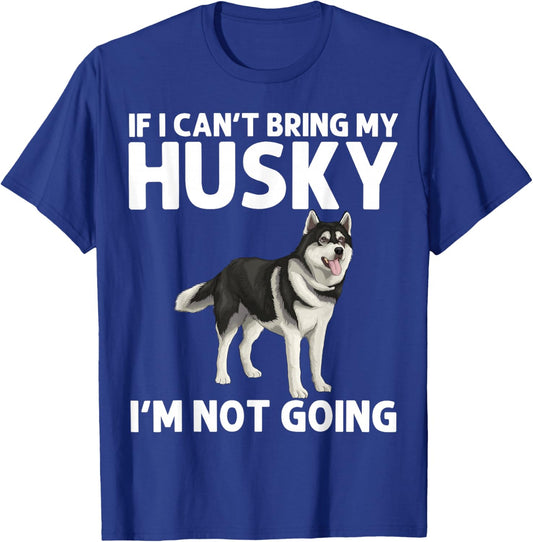 Husky Design Women Siberian Husky Dog Husky Lover T-Shirt - T-Shirt | Royal