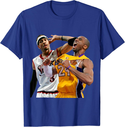 Basketball Stars Legends Vintage Retro Shirt T-Shirt - T-Shirt | Royal