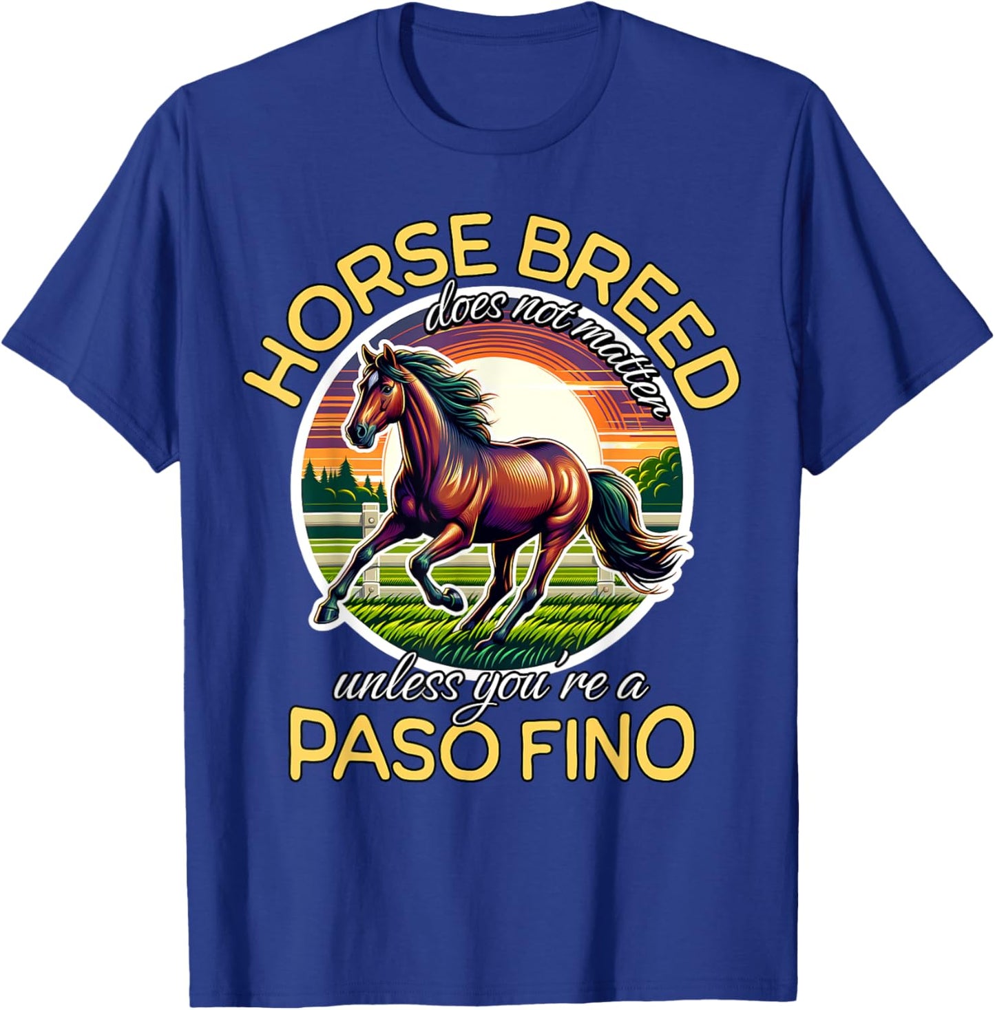 Paso Fino Horse Paso Fino Riding Paso Fino T-Shirt - T-Shirt | Royal