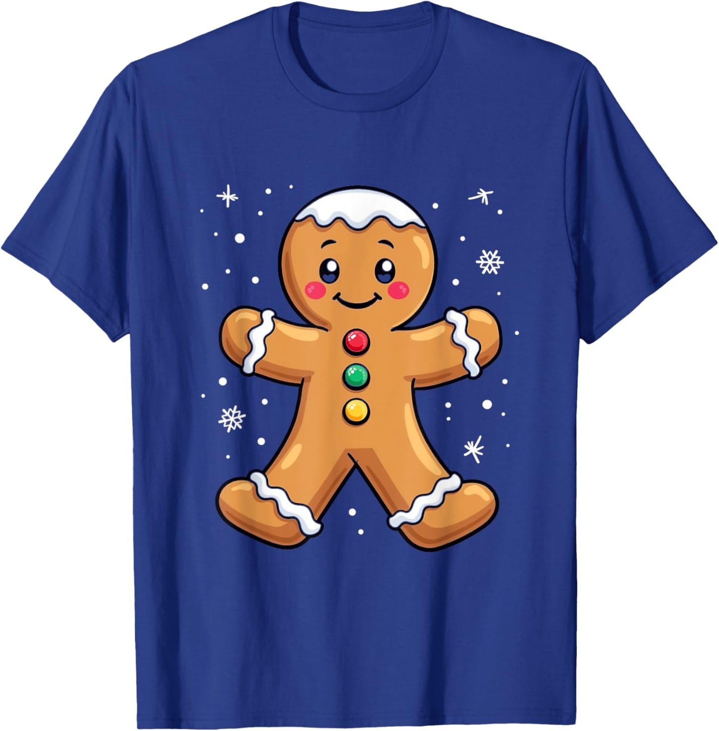 Gingerbread Character T-Shirt - T-Shirt | Royal