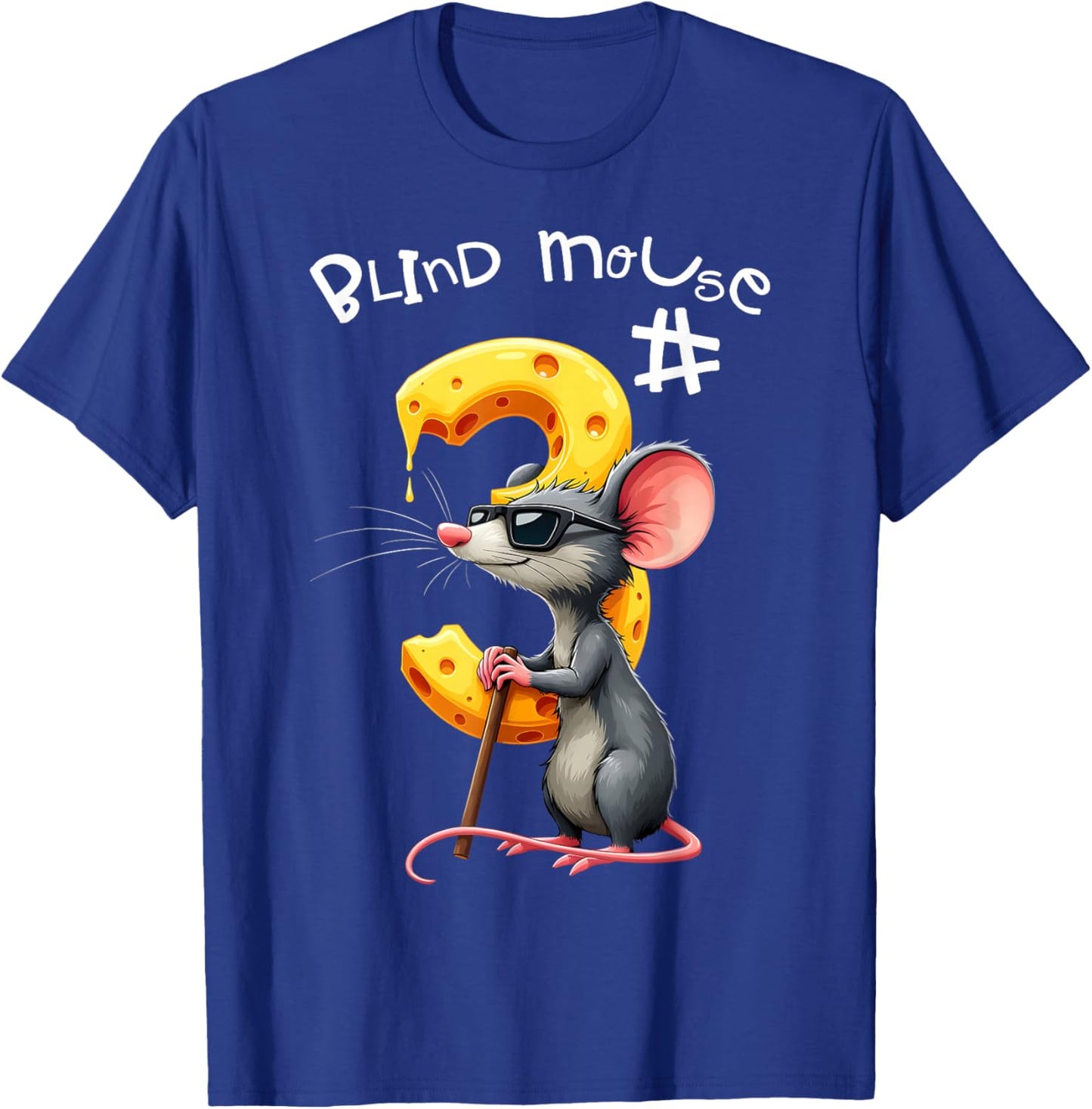 Three Blind Mice Matching Halloween Group Costume Mouse #1 T-Shirt - T-Shirt | Royal