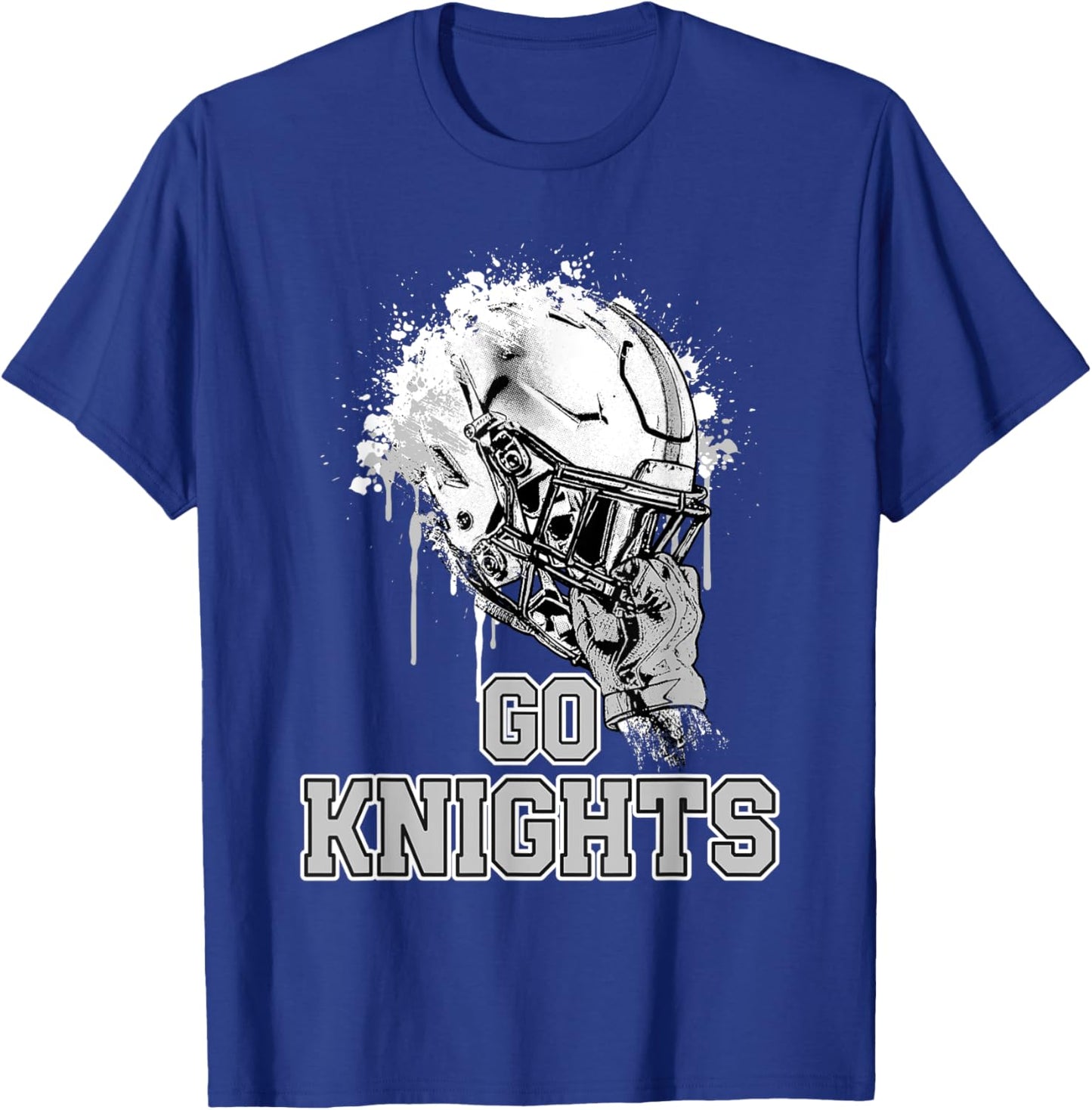 Lakeside Knights Rising Helmet GO! T-Shirt - T-Shirt | Royal