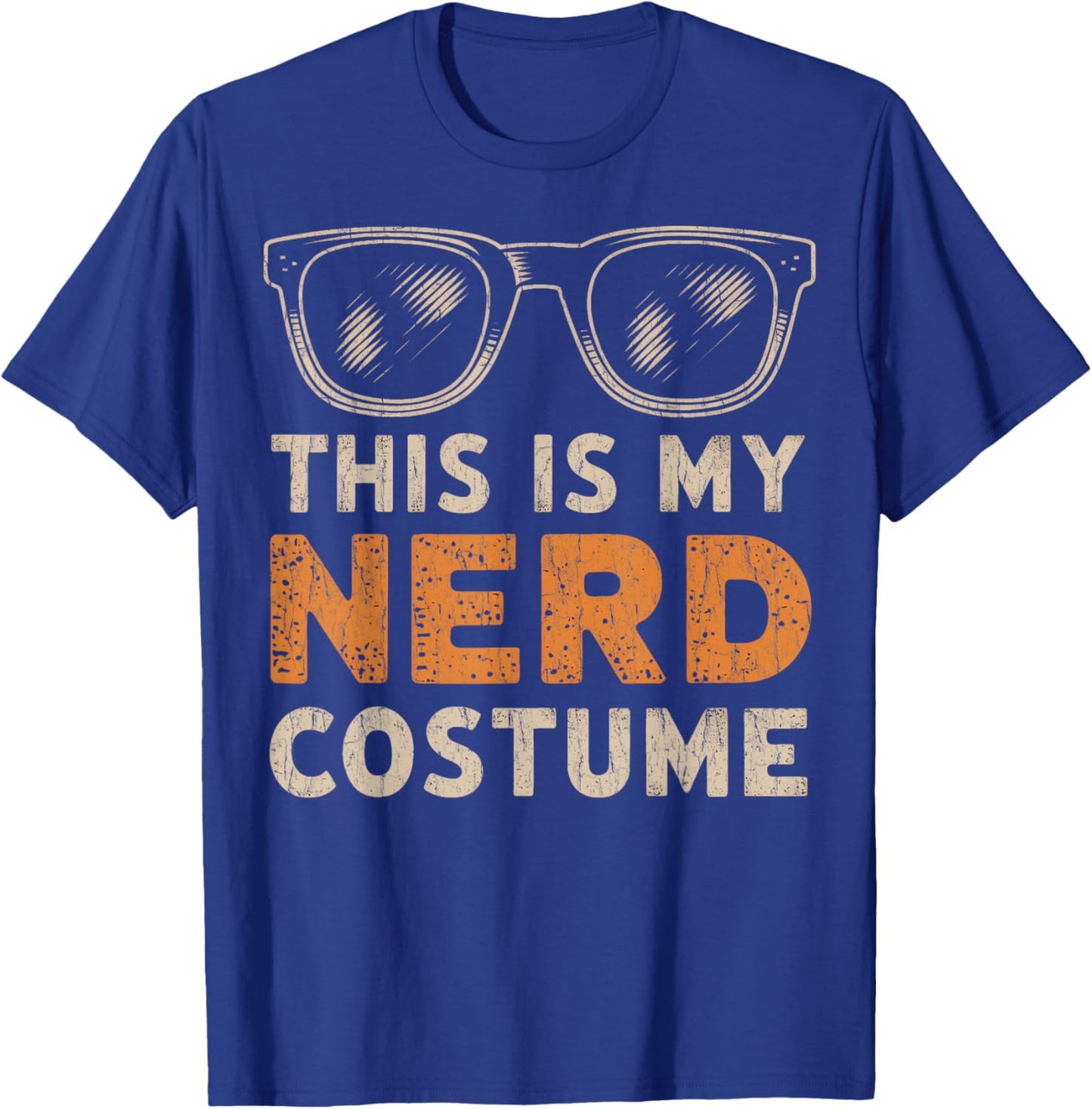 This Is My Nerd Costume Tech Nerd Costume Anime Nerd Humor T-Shirt - T-Shirt | Royal