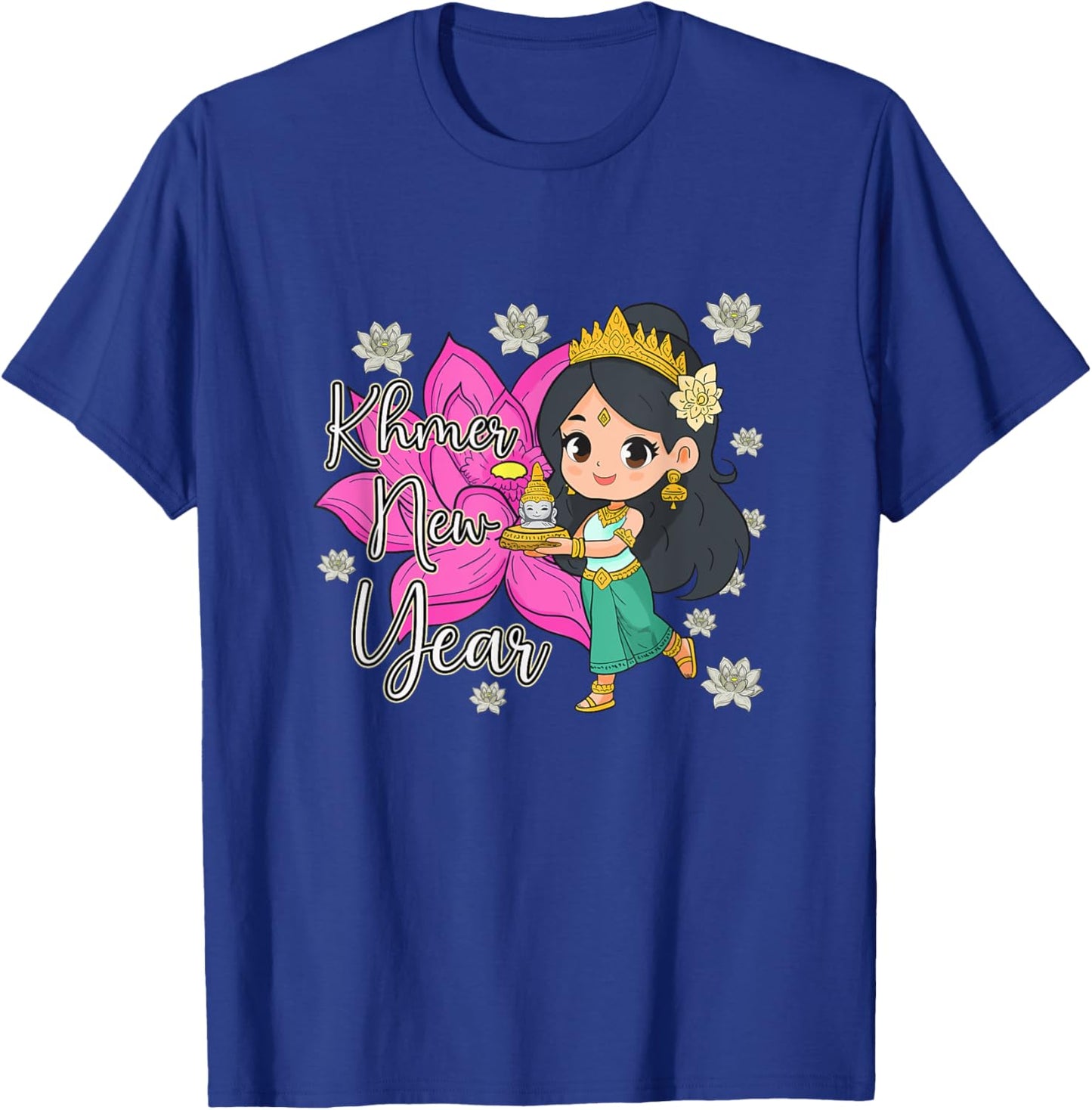 Cambodia Cambodian Happy Khmer New Year T-Shirt - T-Shirt | Royal