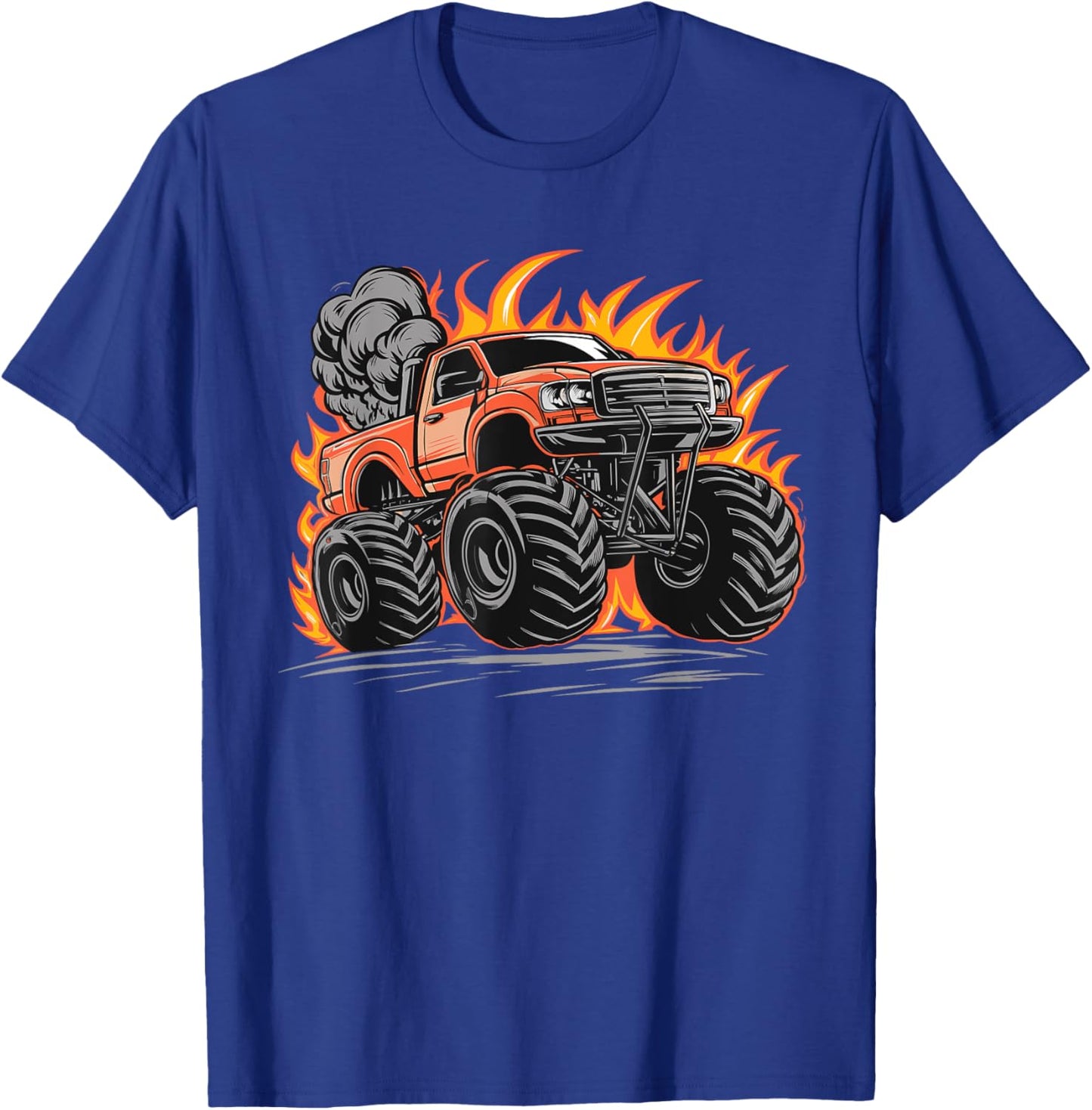 Monster Truck for toddlers Youth & Adults T-Shirt - T-Shirt | Royal