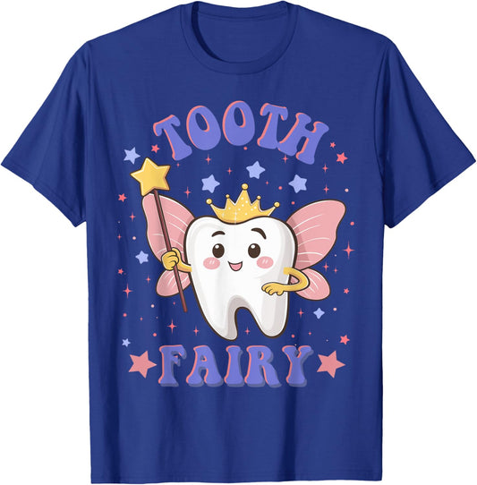Funny Tooth Fairy Halloween Costume Kids Girls T-Shirt - T-Shirt | Royal