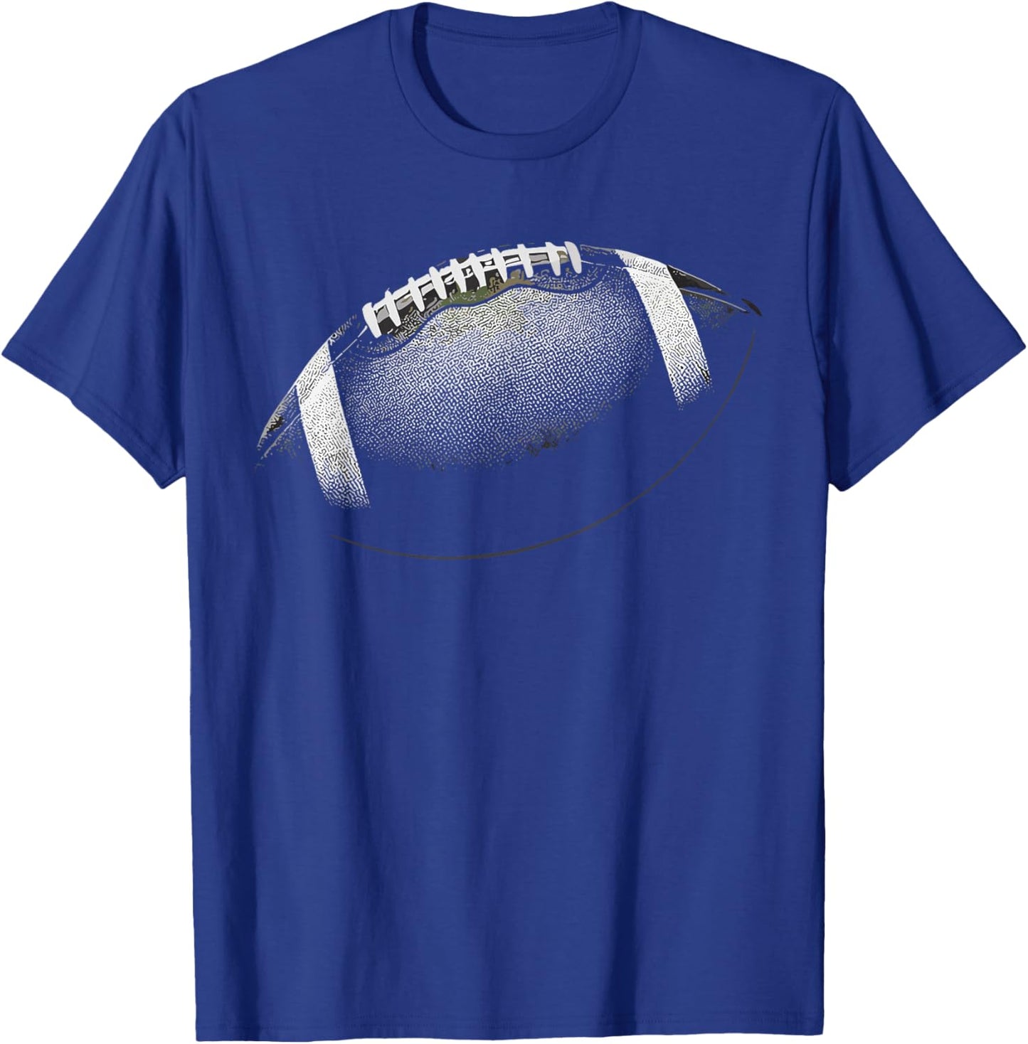 Football Retro American Football T-Shirt - T-Shirt | Royal