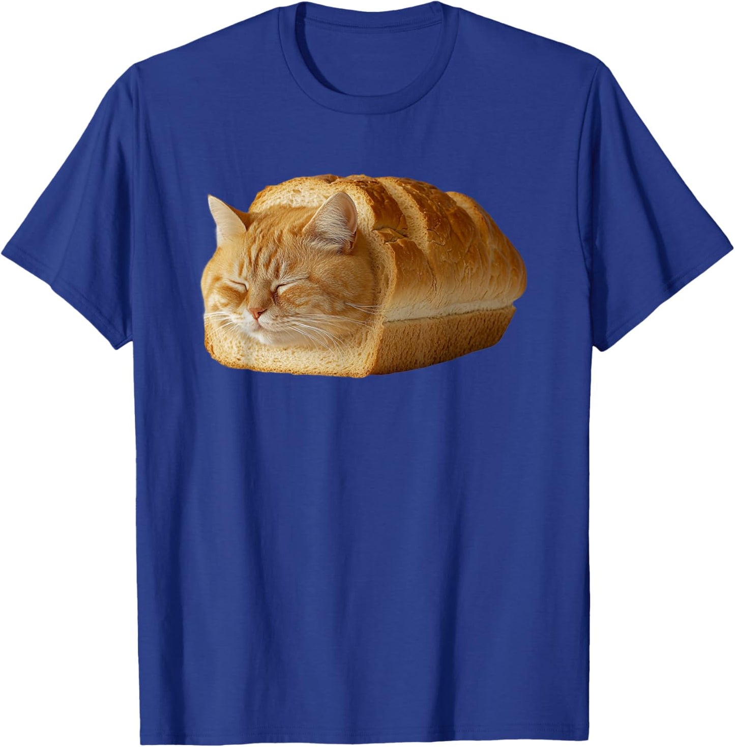 Bread Cat Loaf Funny Cat Bakery T-Shirt - T-Shirt | Royal