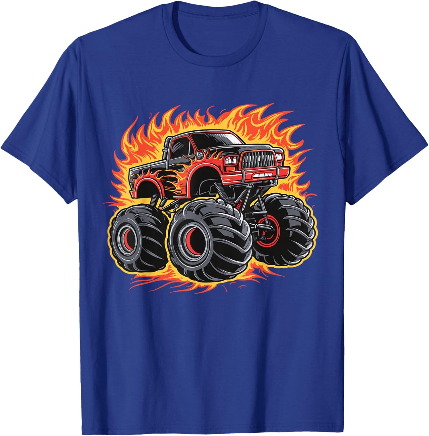 Monster Truck for toddlers Youth & Adults T-Shirt - T-Shirt | Royal