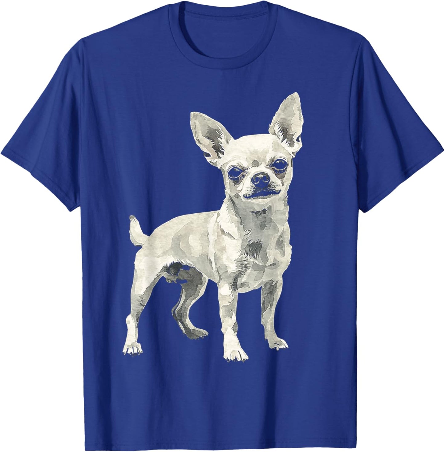 Chihuahua Dog Graphic Pet Illustration Chihuahua T-Shirt - T-Shirt | Royal