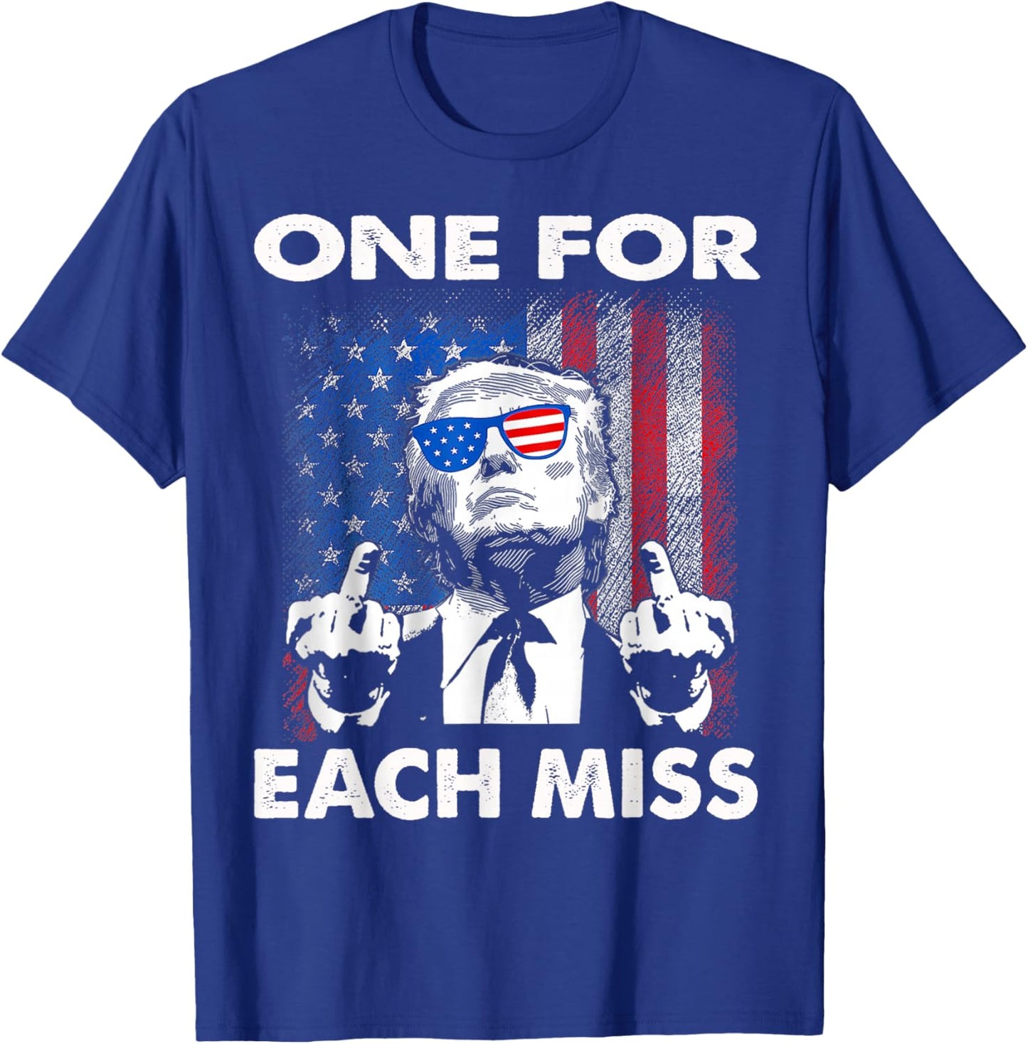 Trump One for Each Miss T-Shirt - T-Shirt | Royal