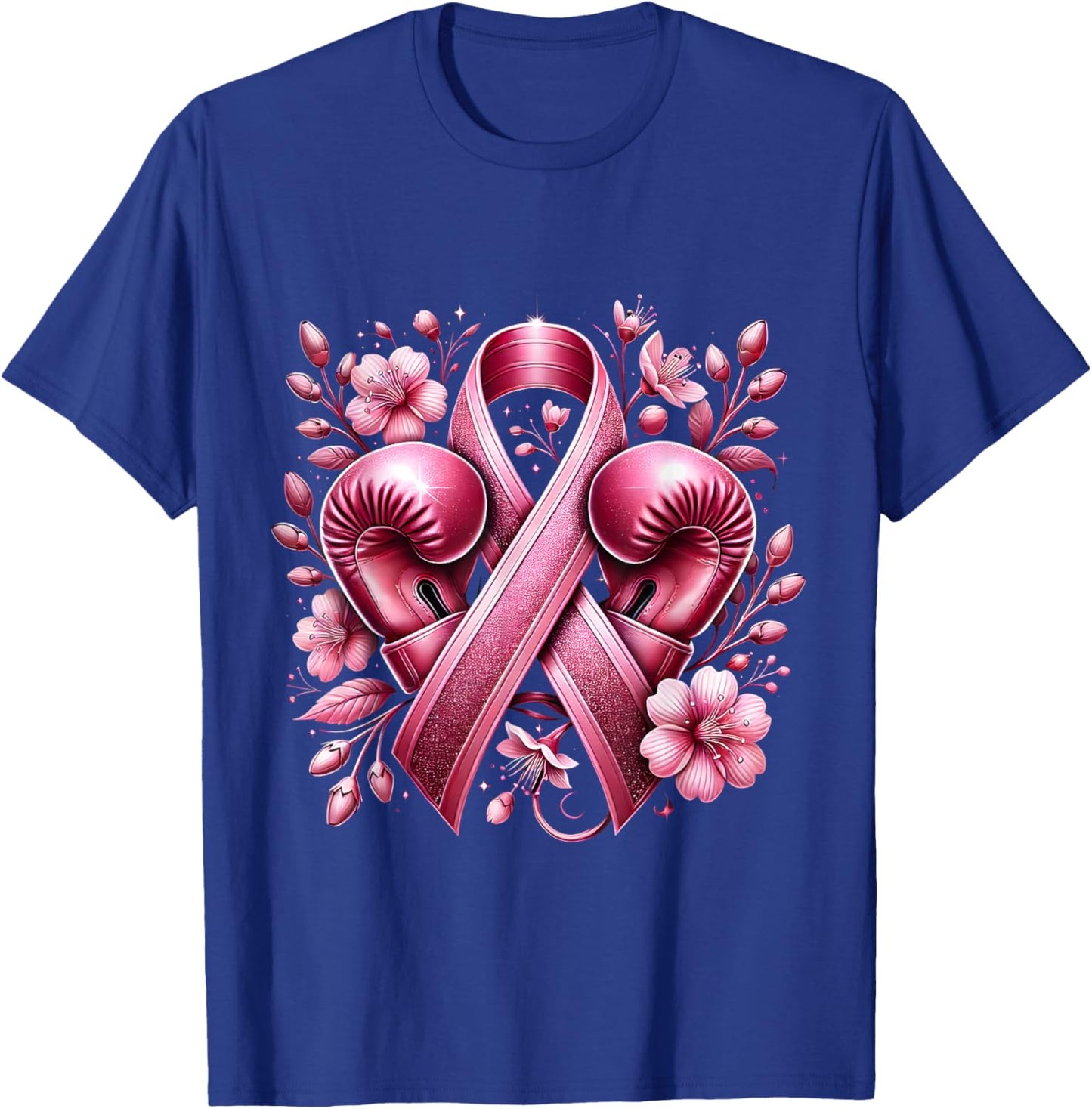 Breast Cancer Warrior Breast Cancer Awareness Month T-Shirt - T-Shirt | Royal