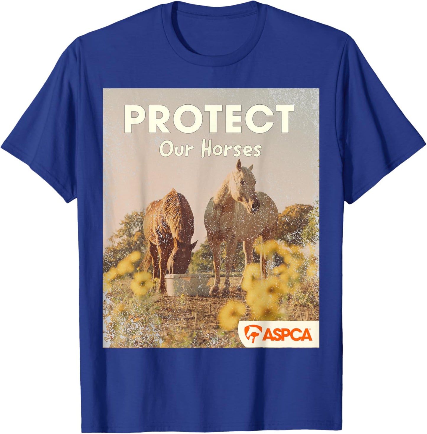 Protect Our Horses T-Shirt - T-Shirt | Royal