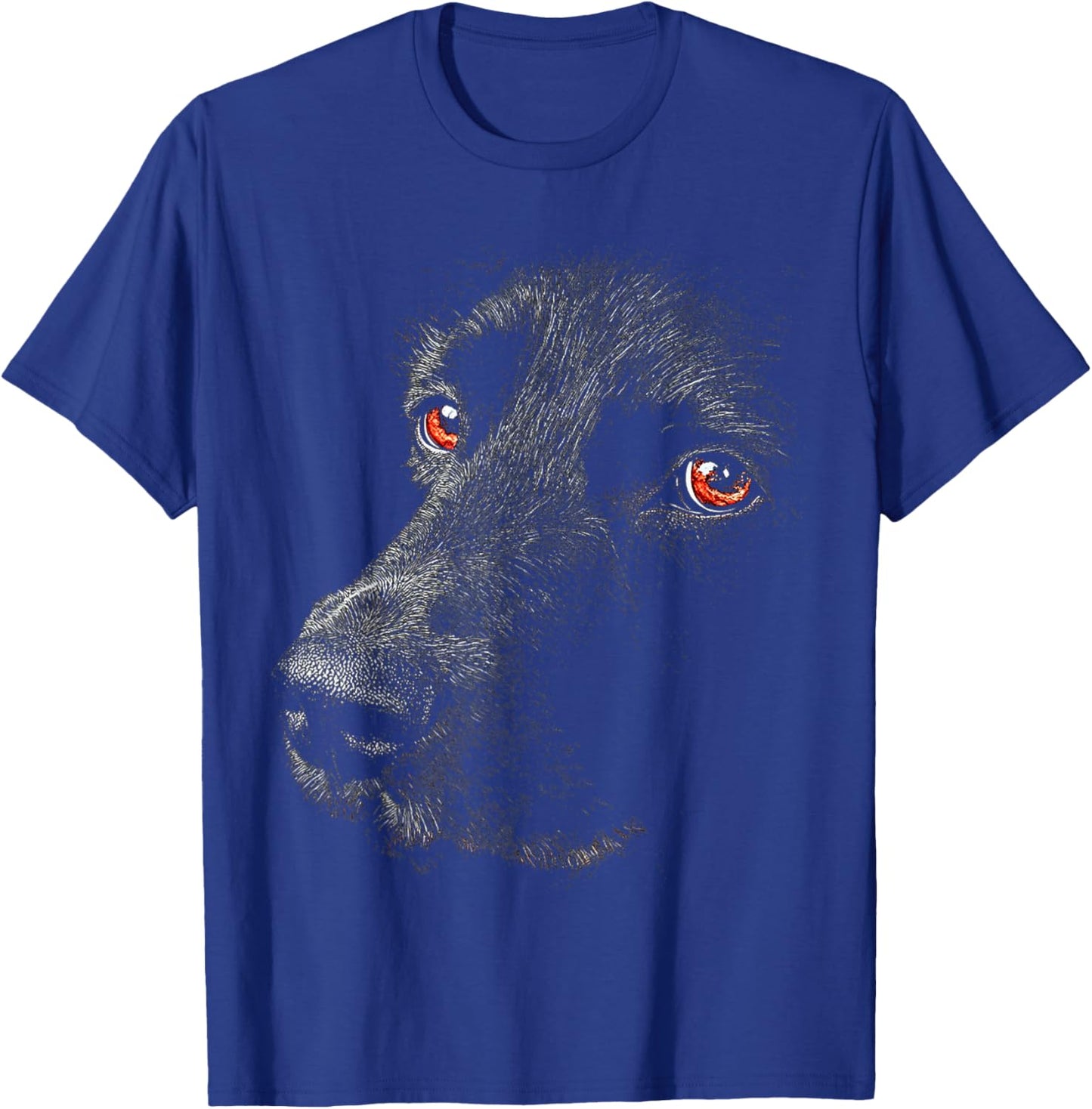 Munsterlander Dog Motif Pet Artwork Munsterlander T-Shirt - T-Shirt | Royal