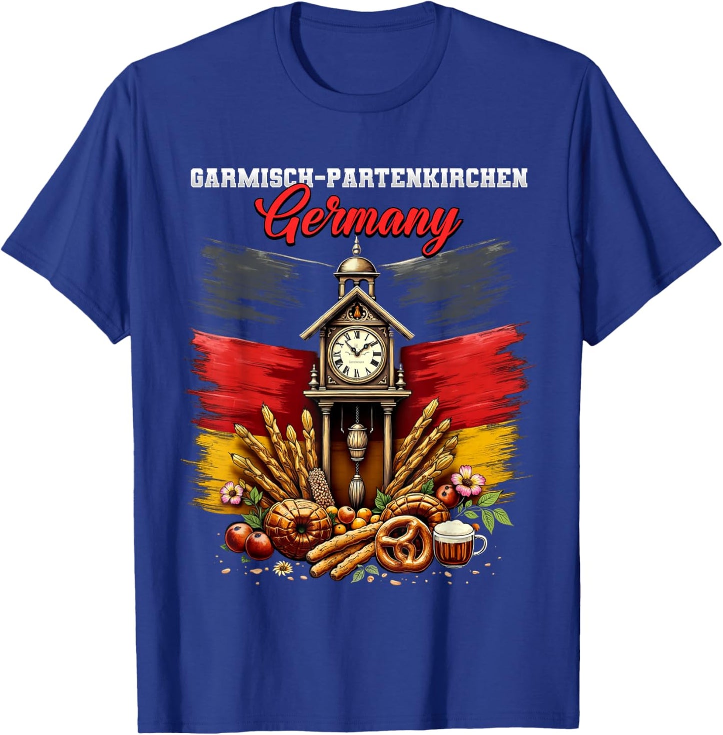 Garmisch-Partenkirchen Germany Vacation Travel Souvenir T-Shirt - T-Shirt | Royal