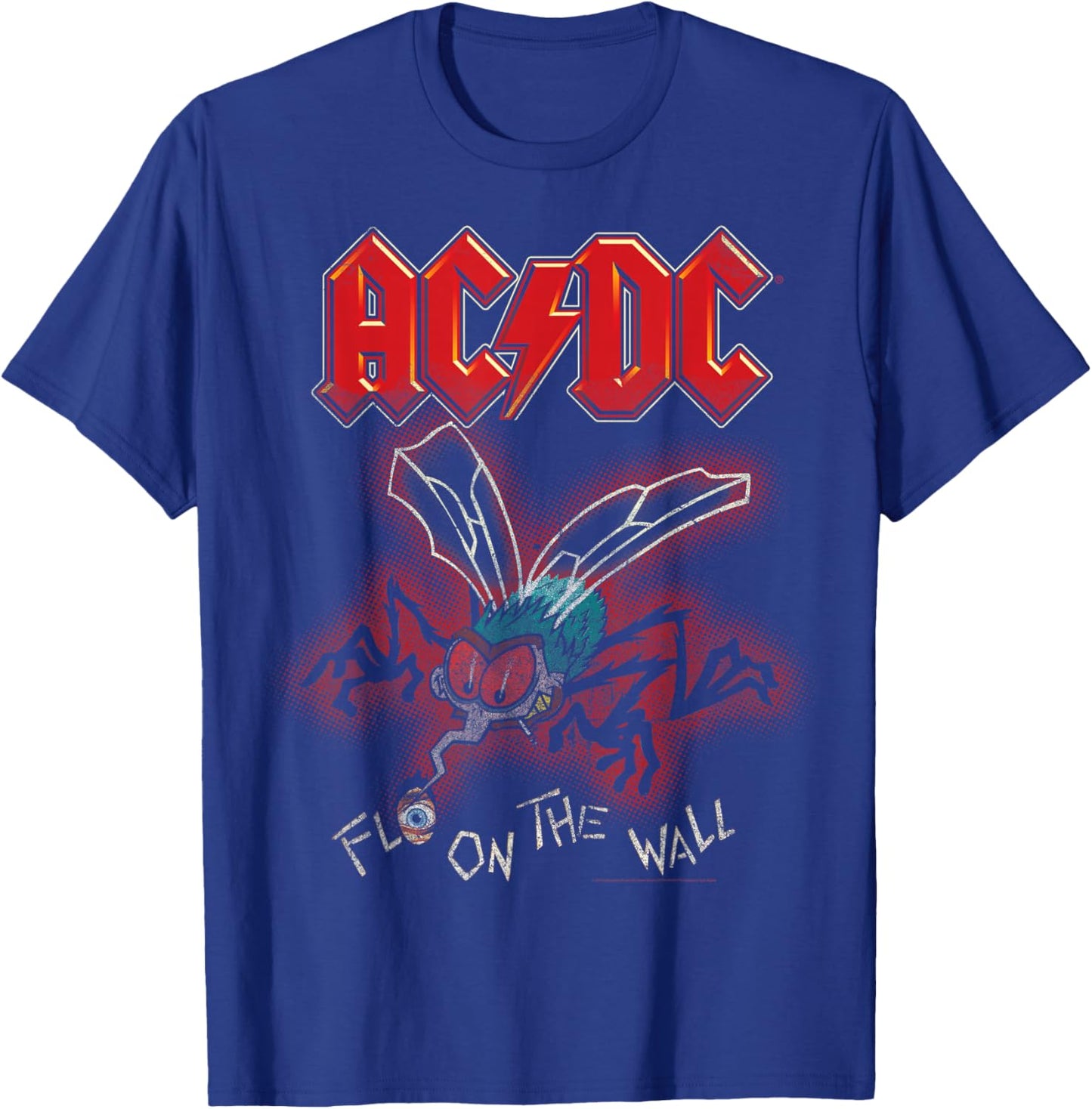 AC/DC - Fly On The Wall - Black, Small - Classic Fit - -Adults, -Kids - Short Sleeve T-Shirt - T-Shirt | Royal