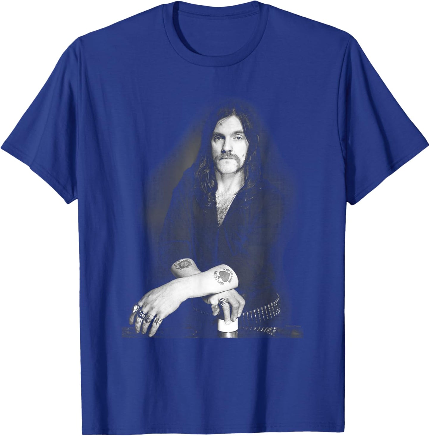 Motorhead Frontman Lemmy Kilmister By Simon Fowler T-Shirt - T-Shirt | Royal