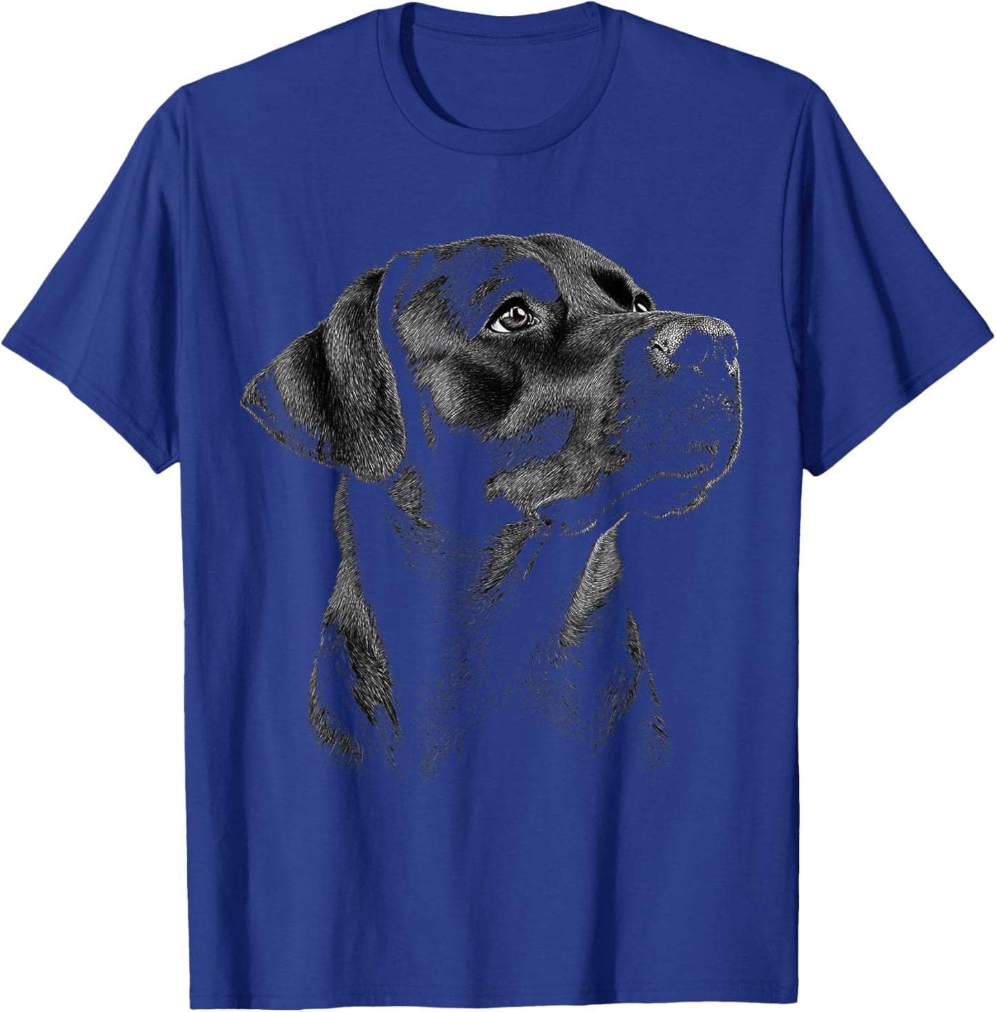Labrador Retriever Dog Motif Pet Artwork Labrador Retriever Men Women Kids T-Shirt - T-Shirt | Royal