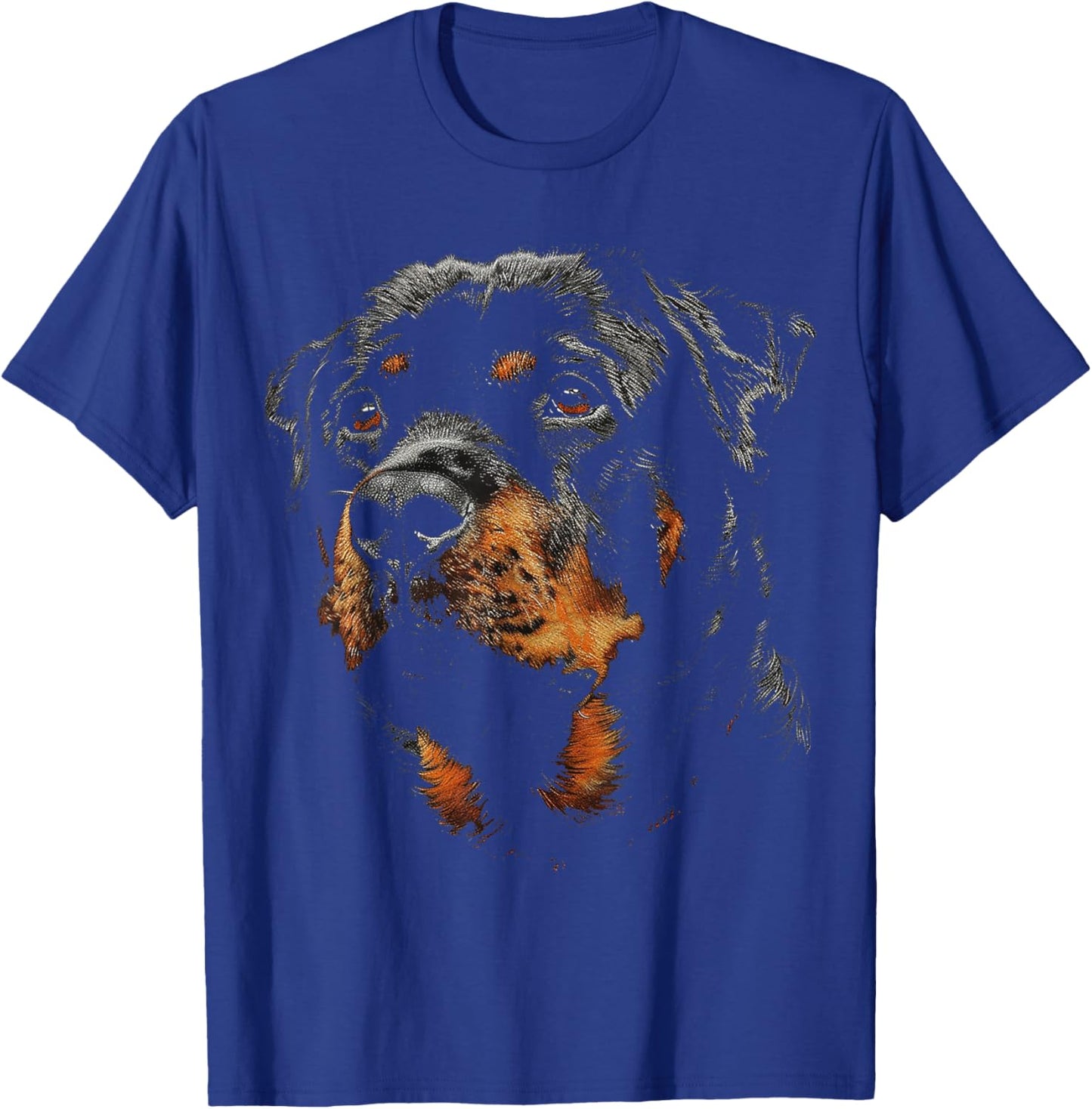 Rottweiler Dog Graphic Pet Illustration Rottweiler Men Women Kids T-Shirt - T-Shirt | Royal