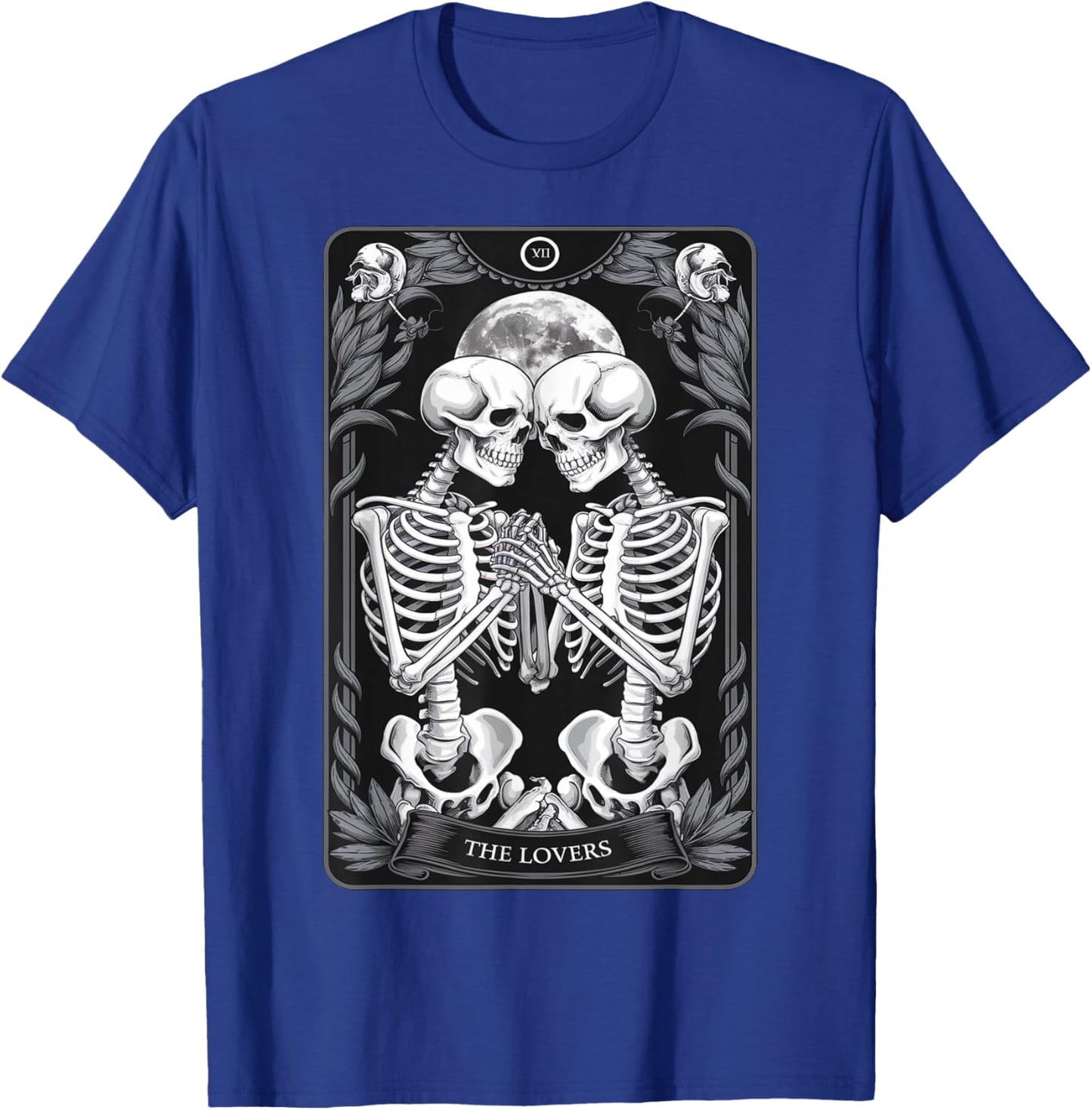 The Lovers Vintage Tarot Card T-Shirt - T-Shirt | Royal