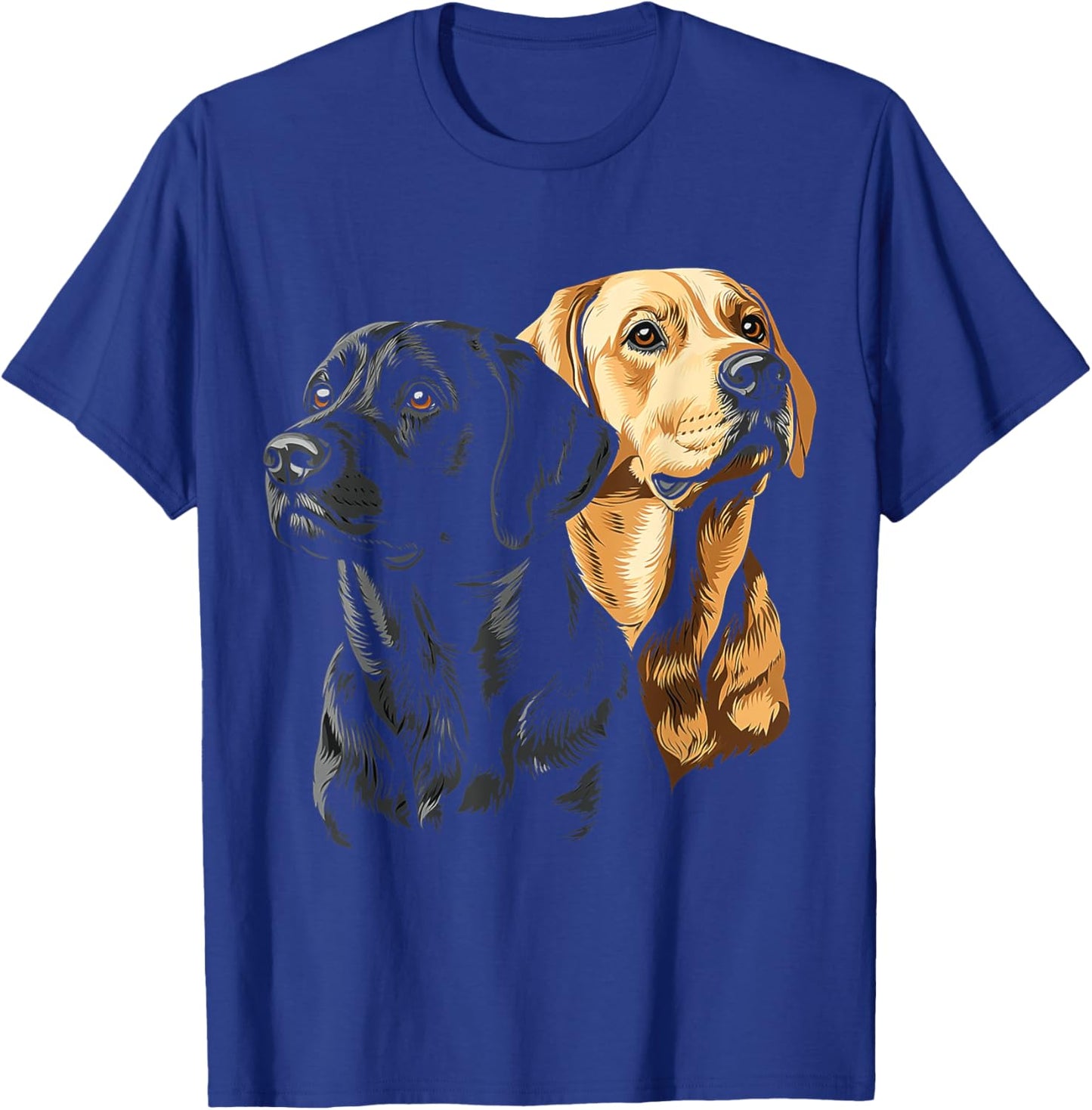 Labrador Dog Graphic Pet Artwork Labrador Women Kids T-Shirt - T-Shirt | Royal